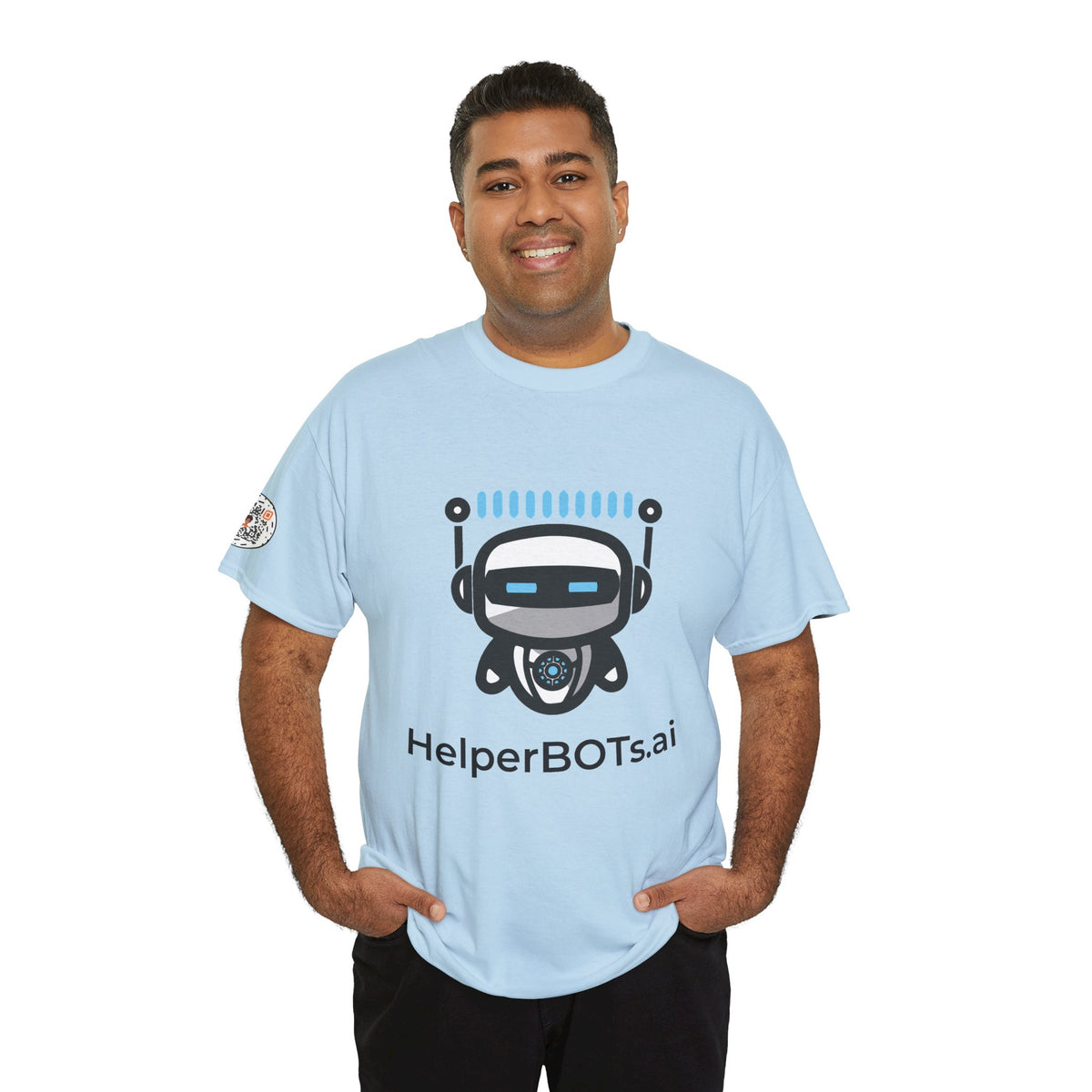 Unisex Productivity BOT Heavy Cotton Tee (Light Edition with Black Print)
