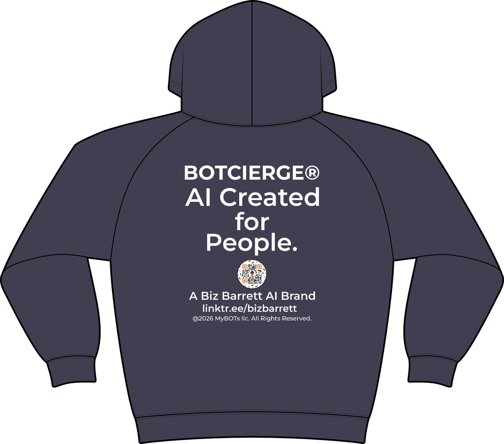 Logo Unisex Drive Fleece Pullover Hoodie (Dark Edition with White Print)