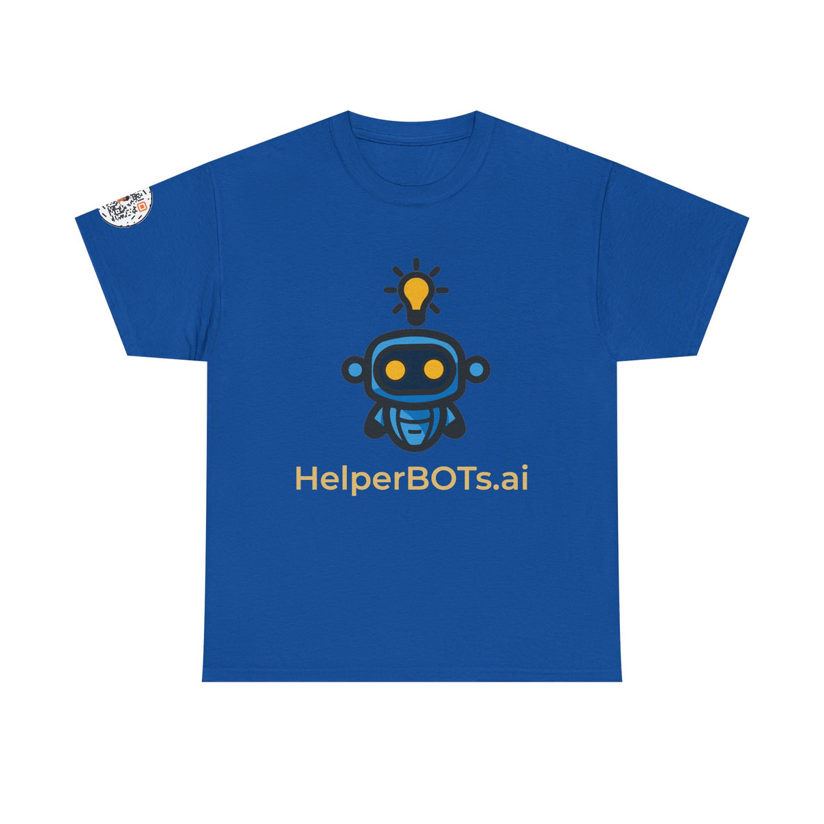 Unisex Personal Development BOT Heavy Cotton Tee (Dark Edition with Gold Print)