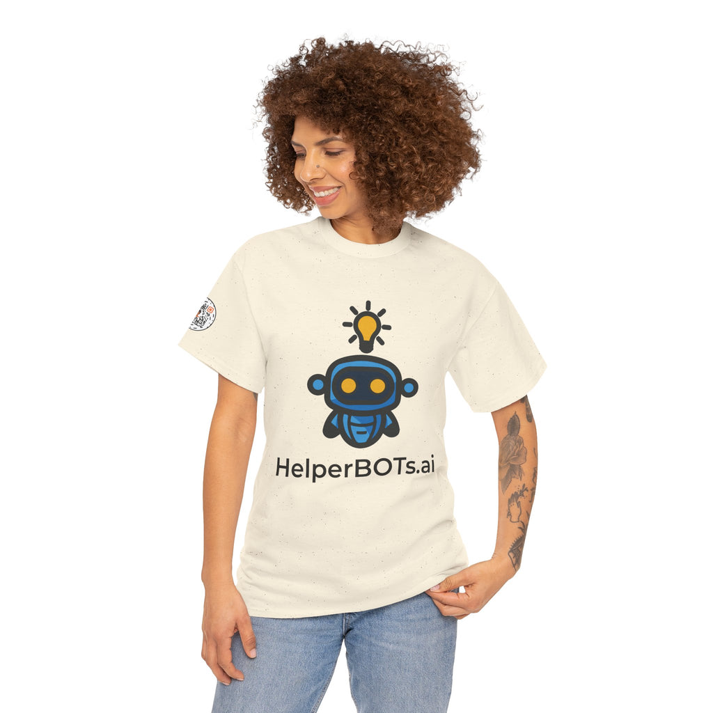 Unisex Personal Development BOT Heavy Cotton Tee (Light Edition with Black Print)