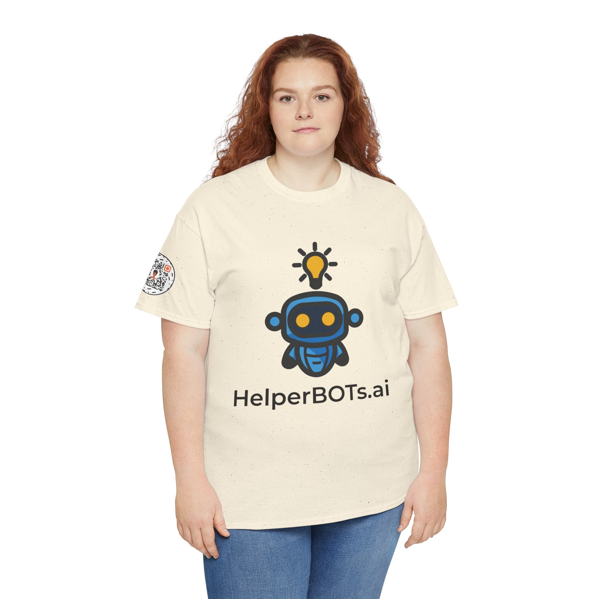 Unisex Personal Development BOT Heavy Cotton Tee (Light Edition with Black Print)