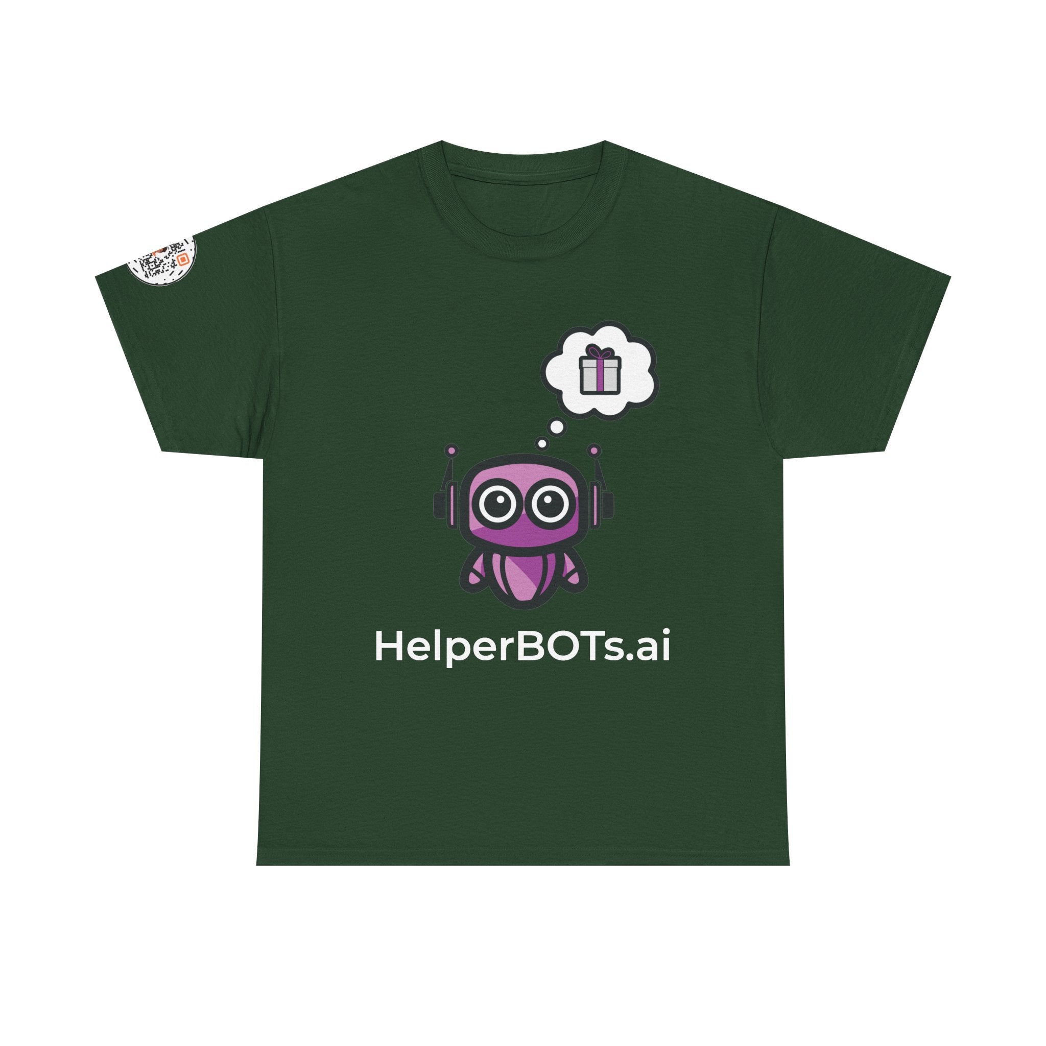 Unisex Love and Relationships BOT Heavy Cotton Tee (Dark Edition with White Print)