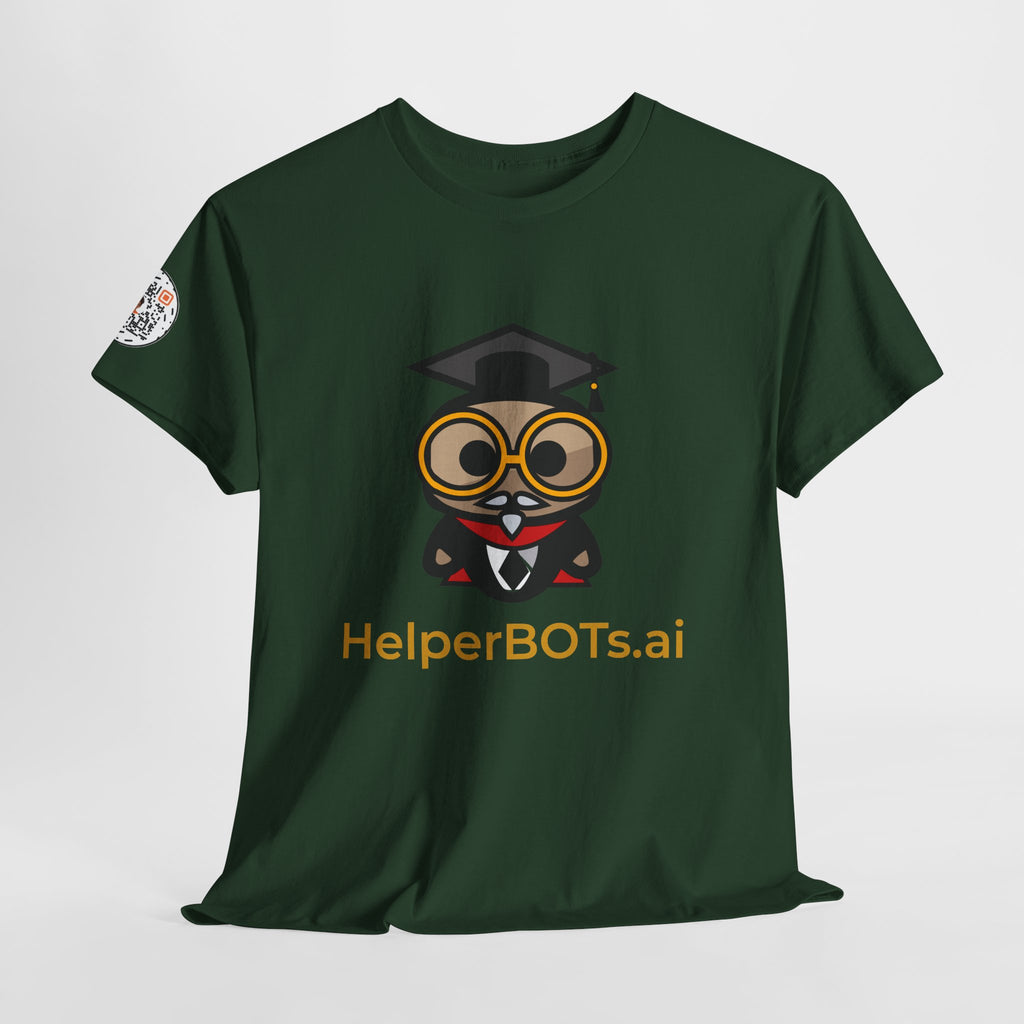Unisex Education BOT Heavy Cotton Tee (Dark Edition with Gold Print)