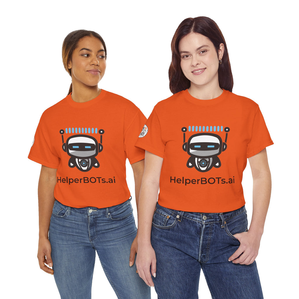 Unisex Productivity BOT Heavy Cotton Tee (Light Edition with Black Print)