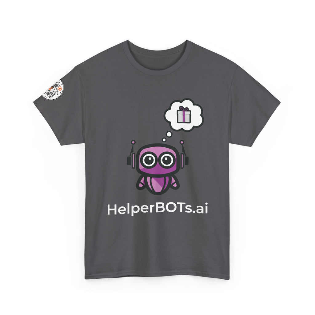 Unisex Love and Relationships BOT Heavy Cotton Tee (Dark Edition with White Print)