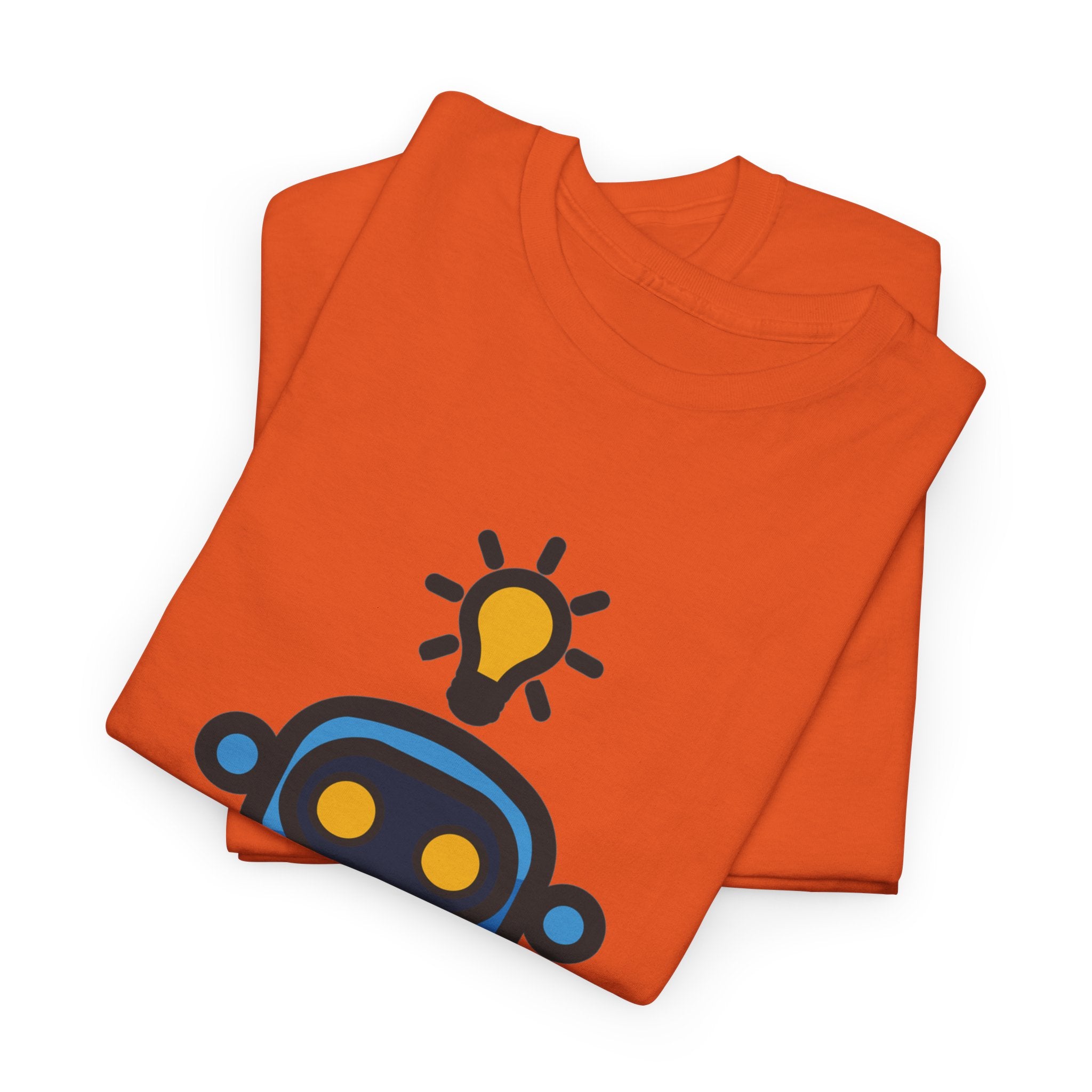 Unisex Personal Development BOT Heavy Cotton Tee (Dark Edition with Gold Print)