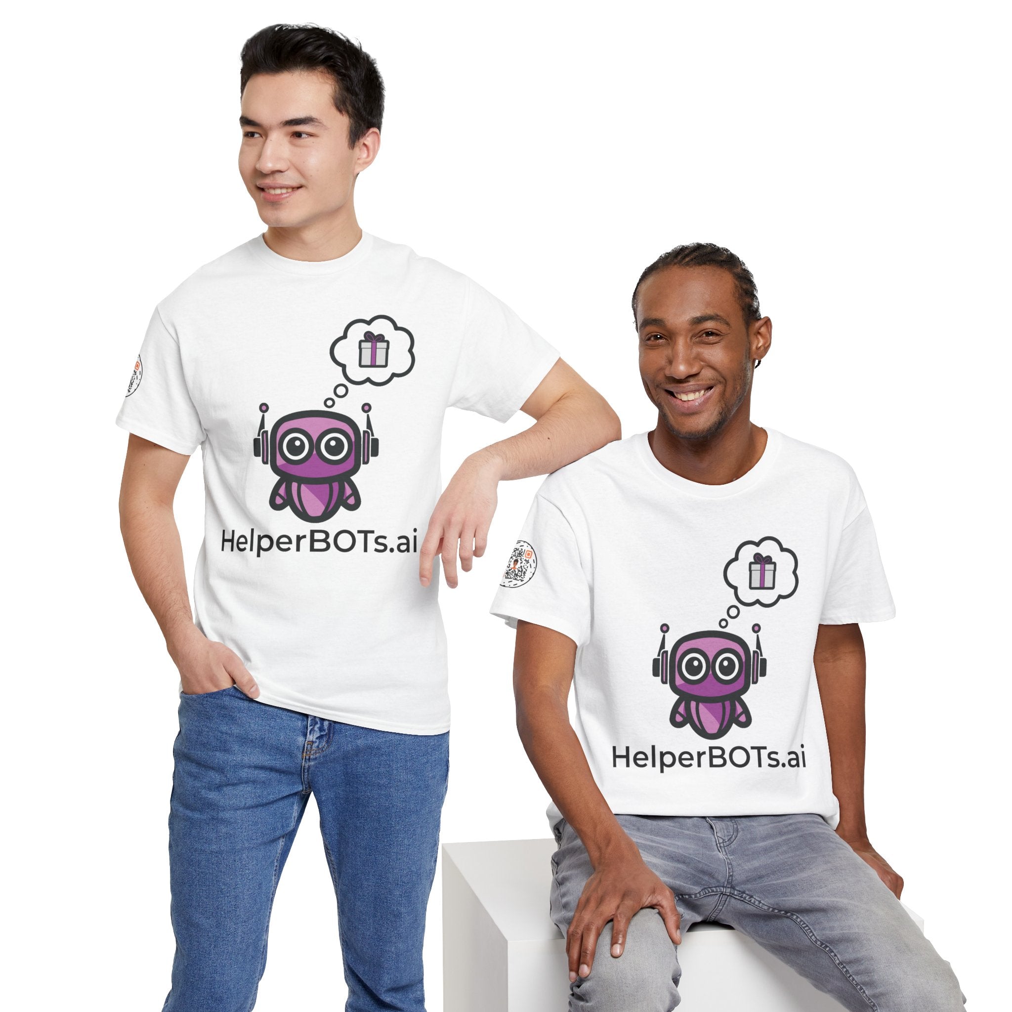 Unisex Love and Relationships BOT Heavy Cotton Tee (Light Edition with Black Print)