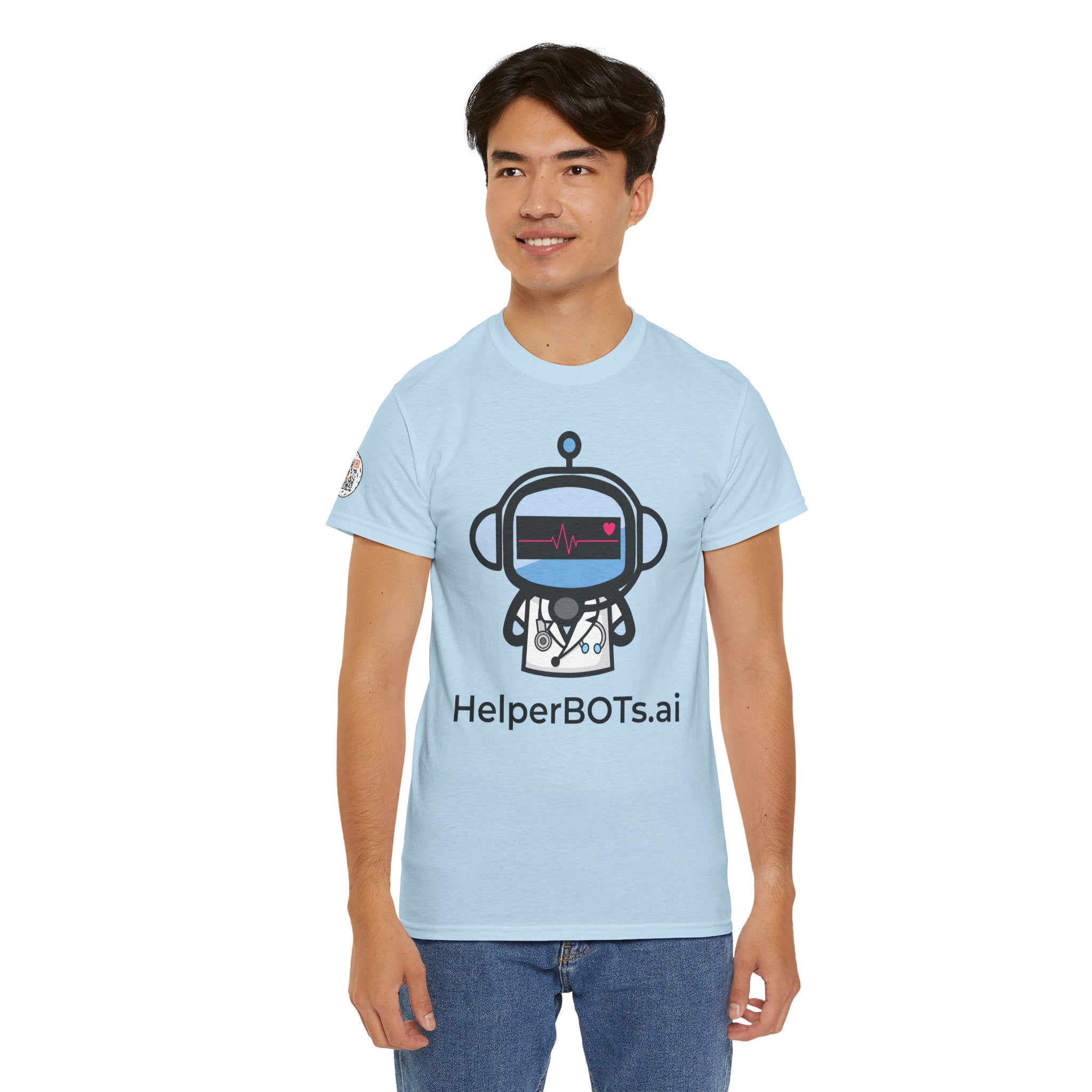 Unisex Medical BOT Heavy Cotton Tee (Light Edition with Black Print)