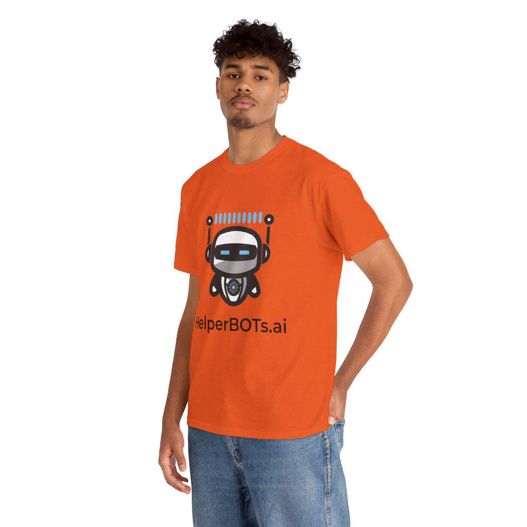 Unisex Productivity BOT Heavy Cotton Tee (Light Edition with Black Print)