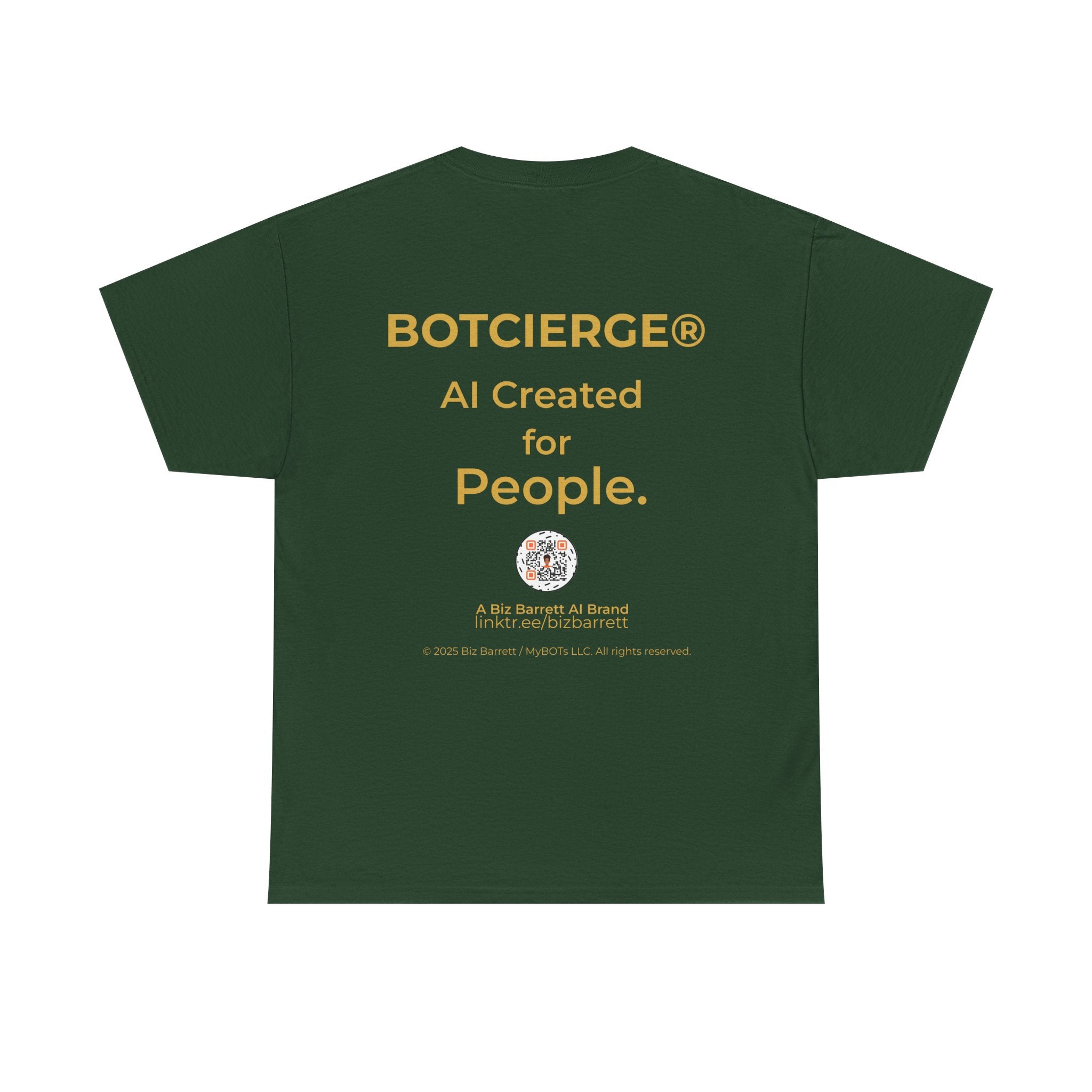 Unisex Personal Development BOT Heavy Cotton Tee (Dark Edition)
