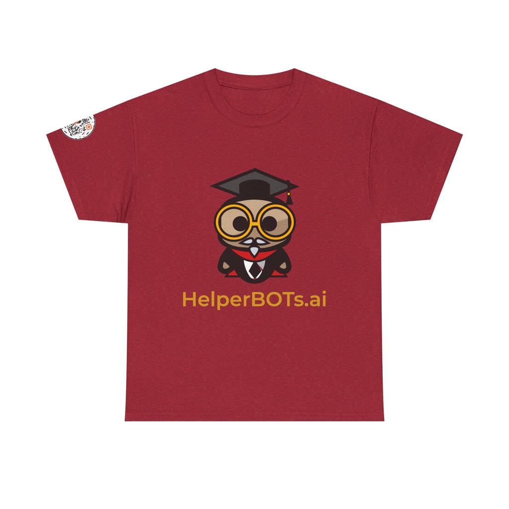 Unisex Education BOT Heavy Cotton Tee (Dark Edition with Gold Print)