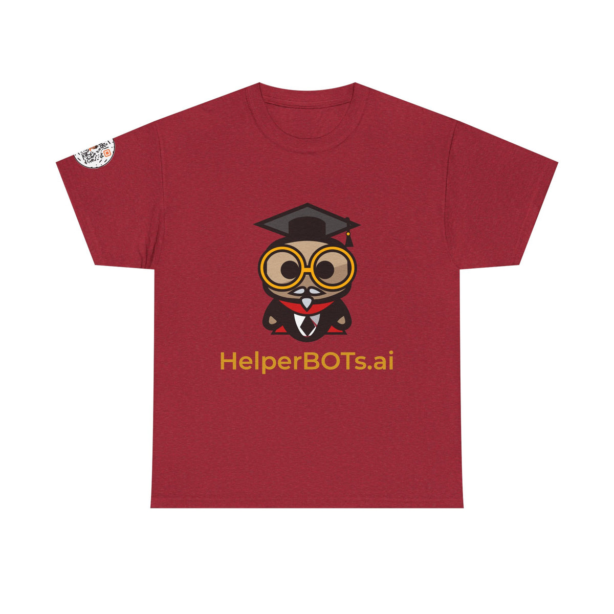 Unisex Education BOT Heavy Cotton Tee (Dark Edition with Gold Print)