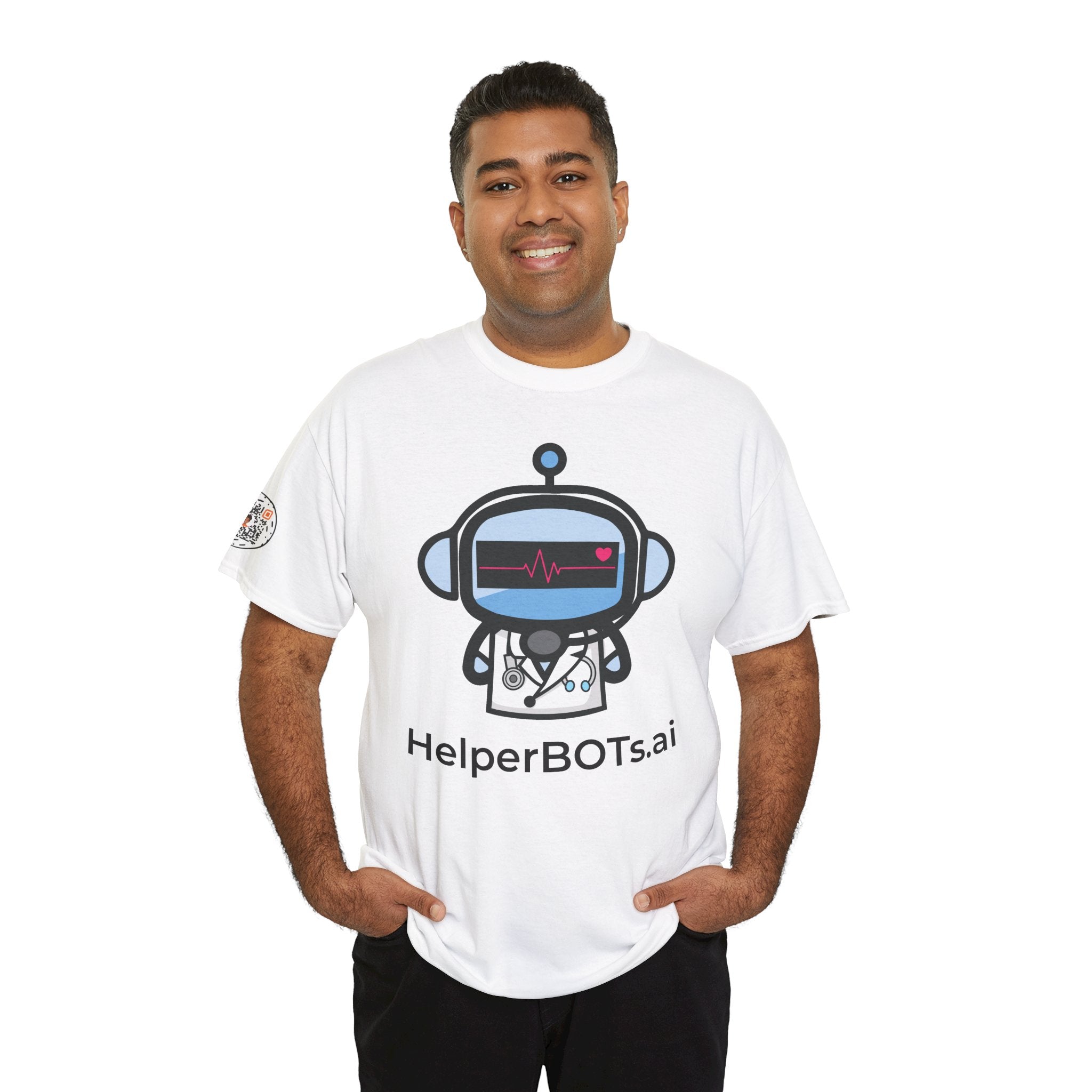 Unisex Medical BOT Heavy Cotton Tee (Light Edition with Black Print)