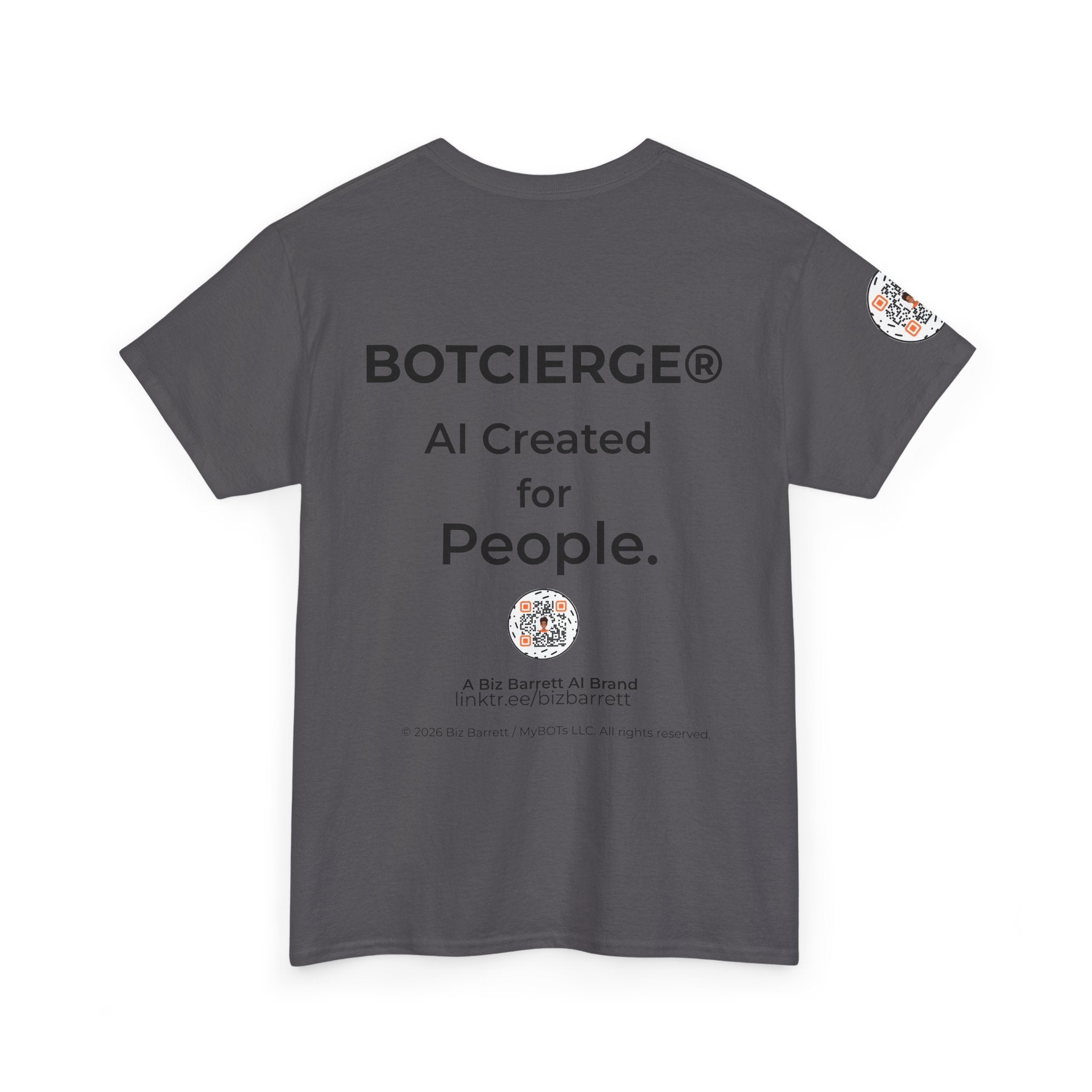 Unisex Medical BOT Heavy Cotton Tee (Light Edition with Black Print)