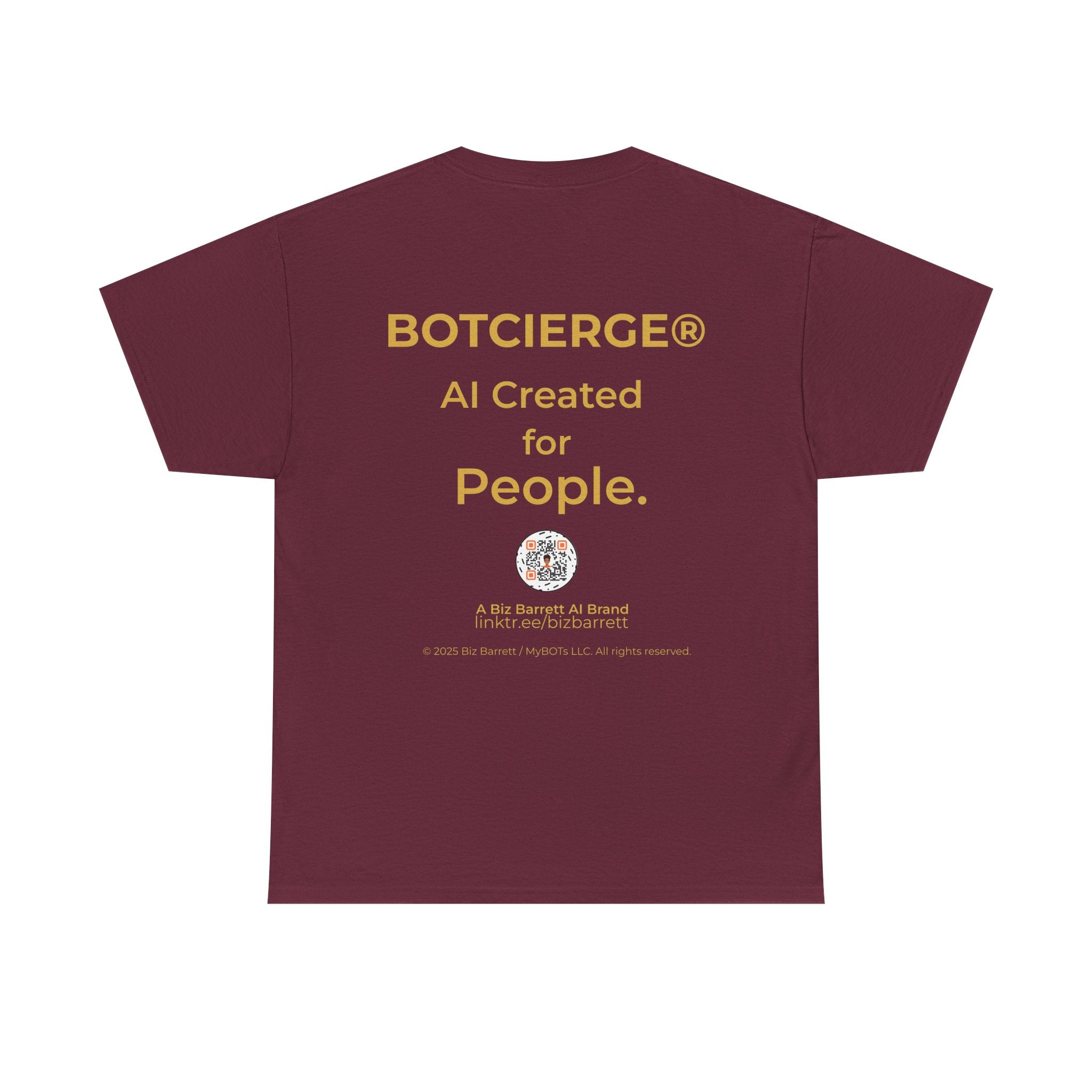 Unisex Personal Development BOT Heavy Cotton Tee (Dark Edition)