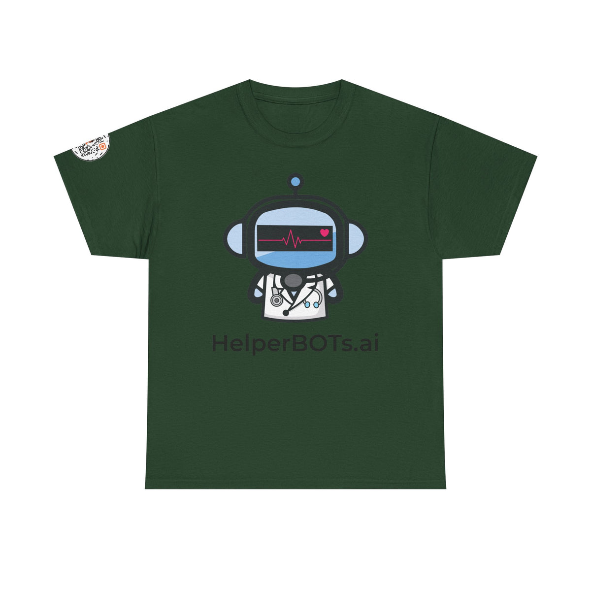 Unisex Medical BOT Heavy Cotton Tee (Light Edition with Black Print)