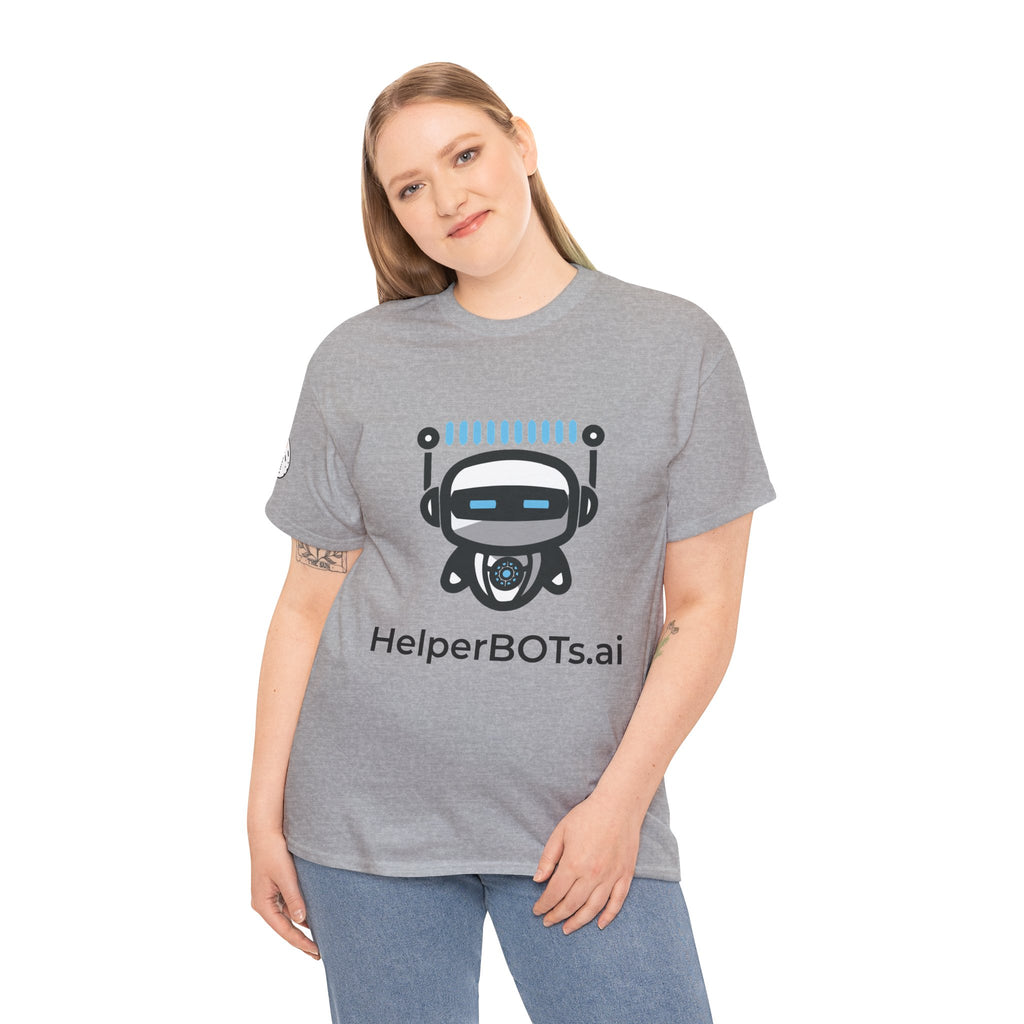 Unisex Productivity BOT Heavy Cotton Tee (Light Edition with Black Print)
