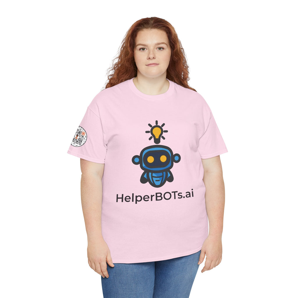 Unisex Personal Development BOT Heavy Cotton Tee (Light Edition with Black Print)