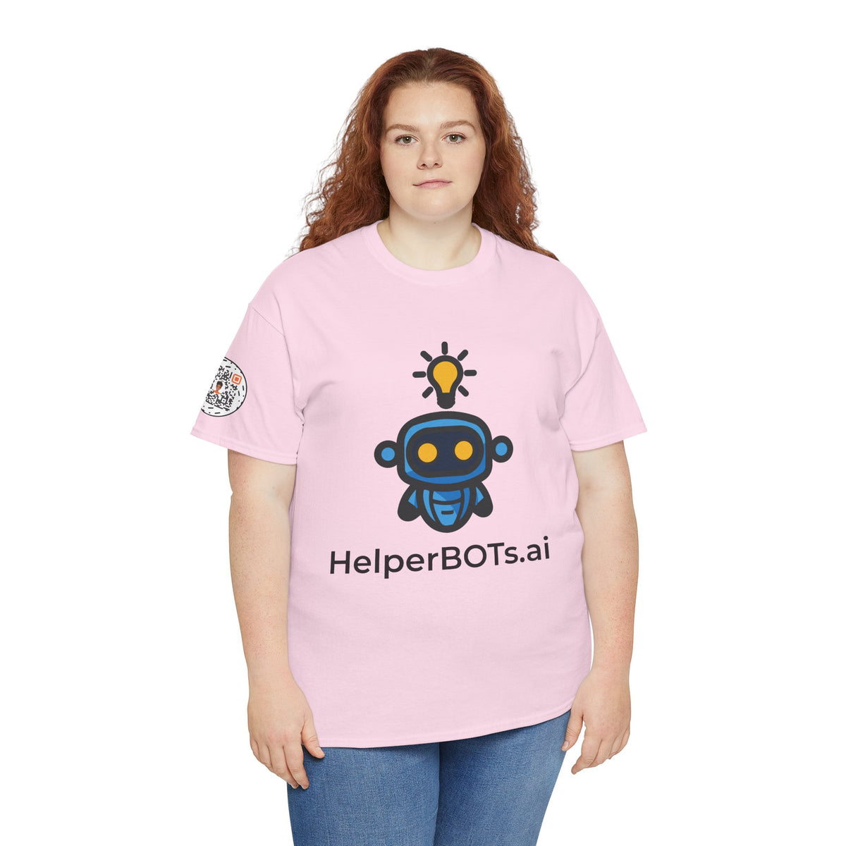 Unisex Personal Development BOT Heavy Cotton Tee (Light Edition with Black Print)