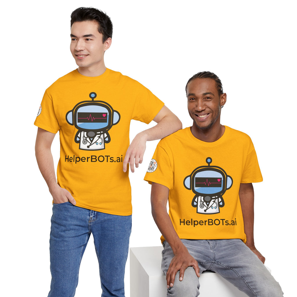 Unisex Medical BOT Heavy Cotton Tee (Light Edition with Black Print)