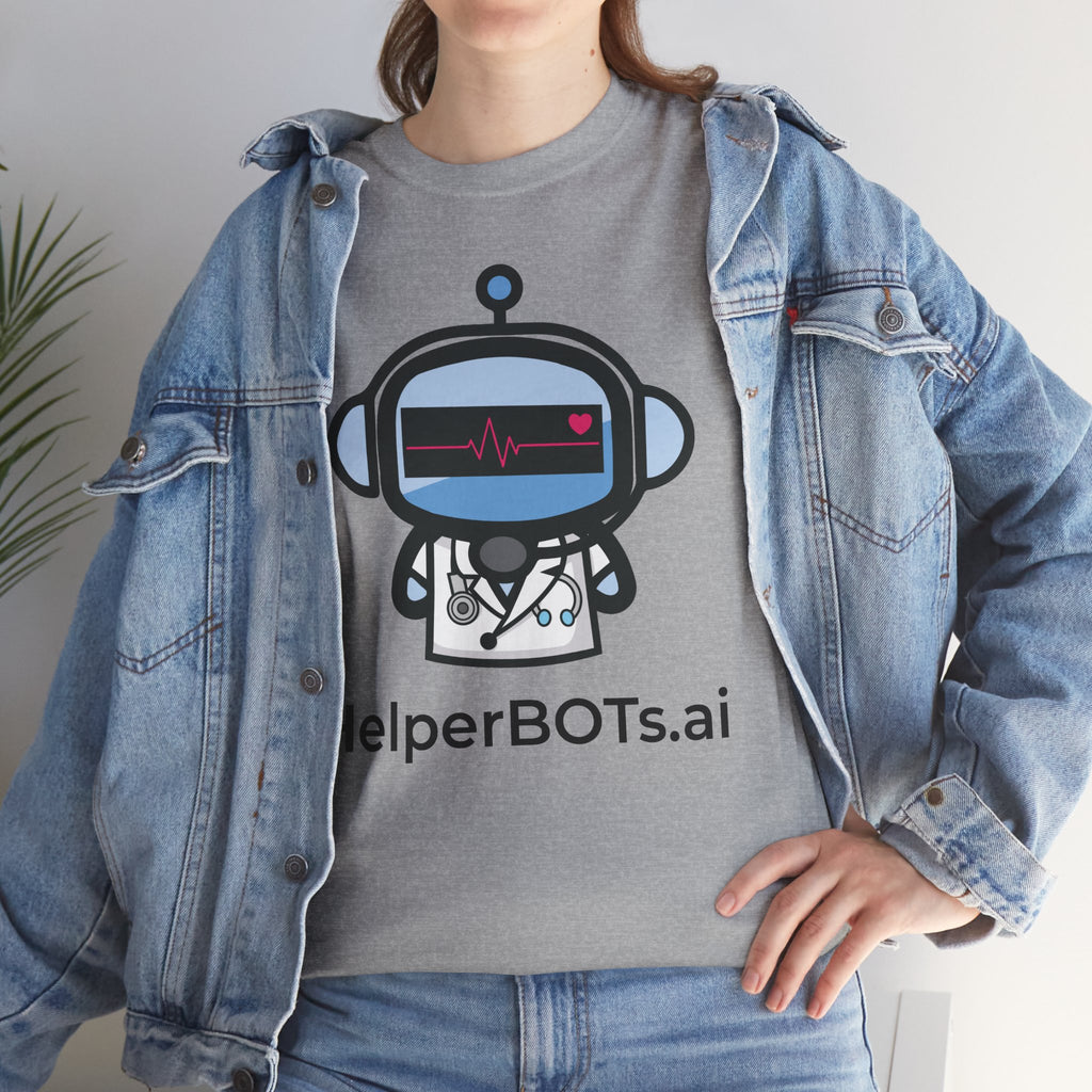 Unisex Medical BOT Heavy Cotton Tee (Light Edition with Black Print)