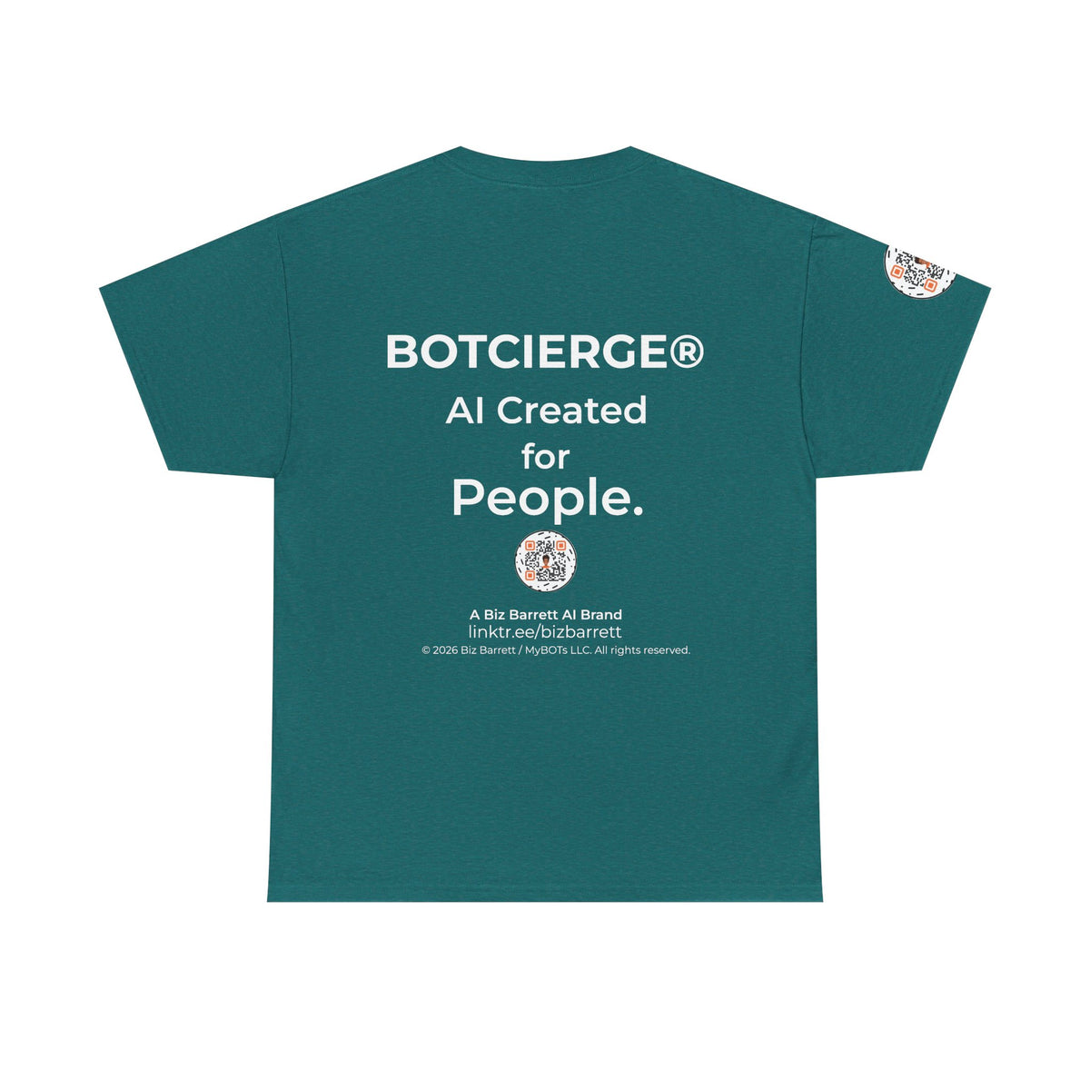 Unisex Medical BOT Heavy Cotton Tee (Dark Edition with White Print)
