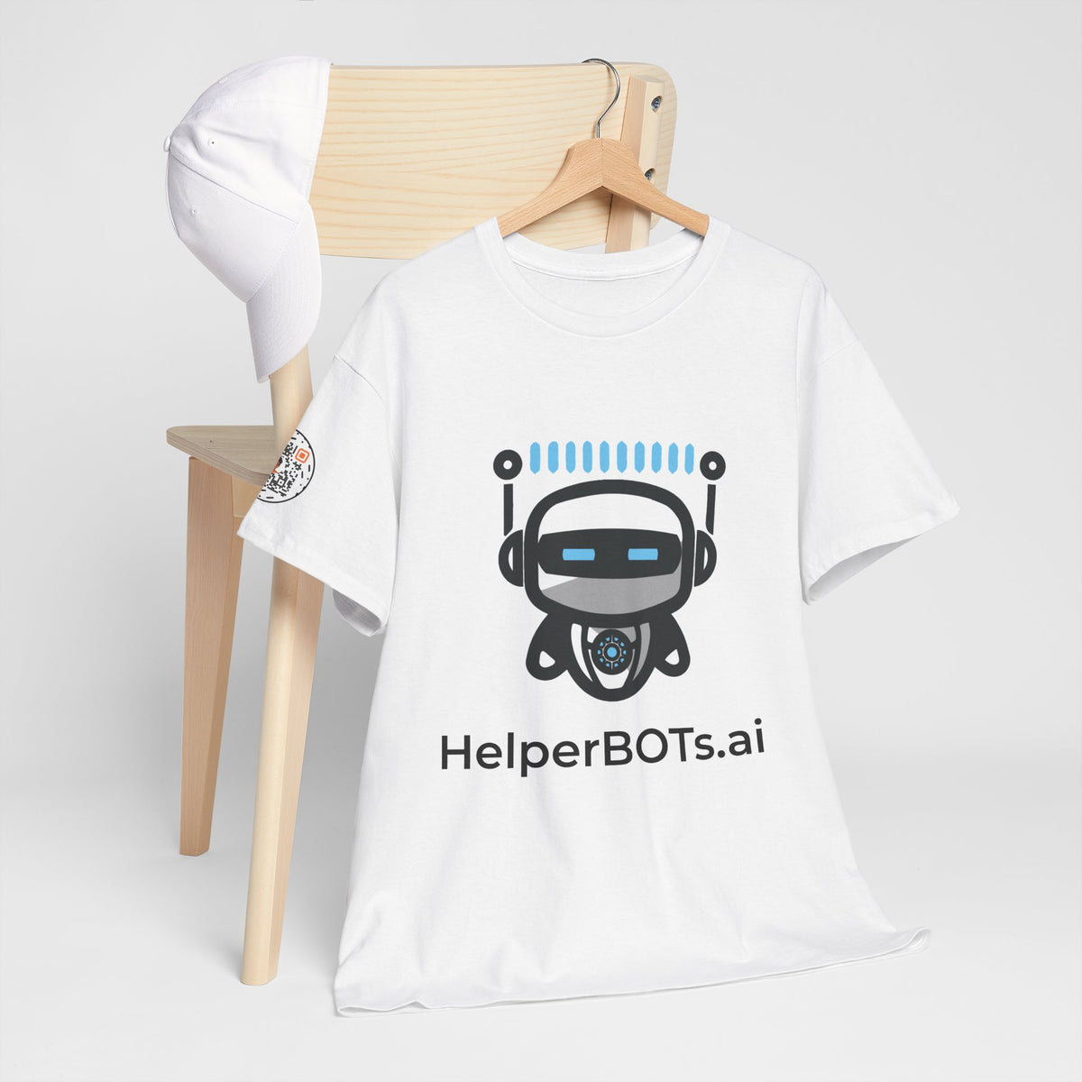 Unisex Productivity BOT Heavy Cotton Tee (Light Edition with Black Print)