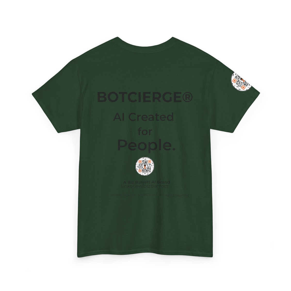 Unisex Medical BOT Heavy Cotton Tee (Light Edition with Black Print)