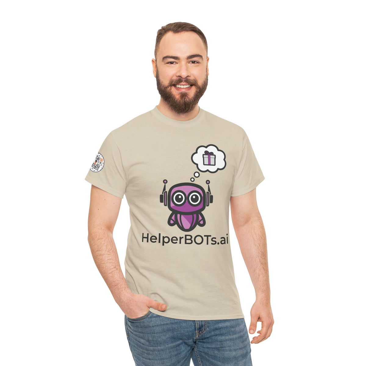 Unisex Love and Relationships BOT Heavy Cotton Tee (Light Edition with Black Print)