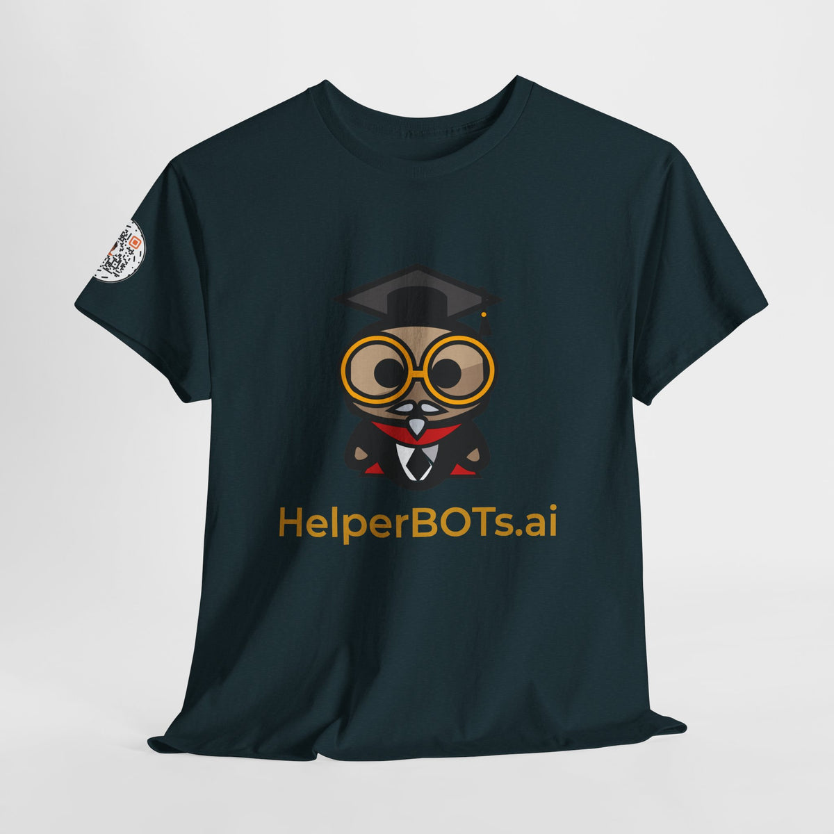 Unisex Education BOT Heavy Cotton Tee (Dark Edition with Gold Print)