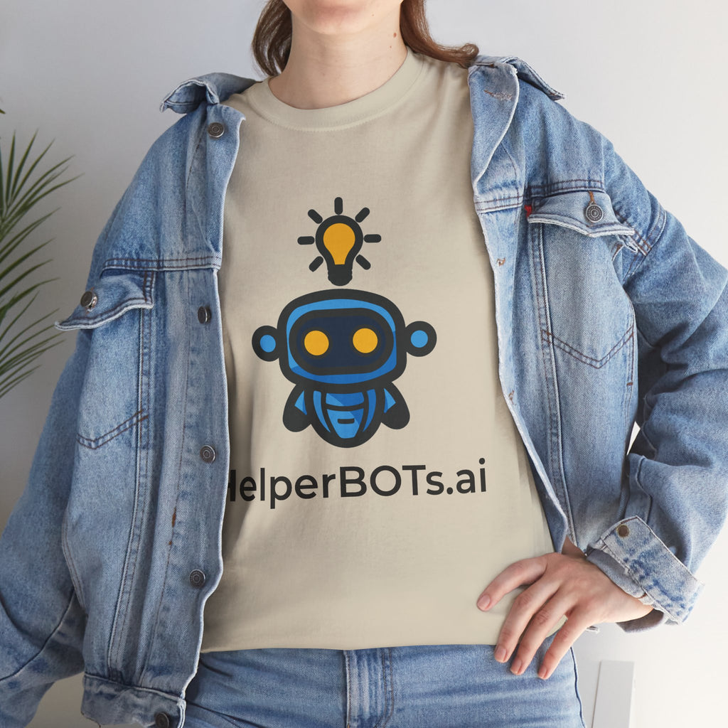 Unisex Personal Development BOT Heavy Cotton Tee (Light Edition with Black Print)