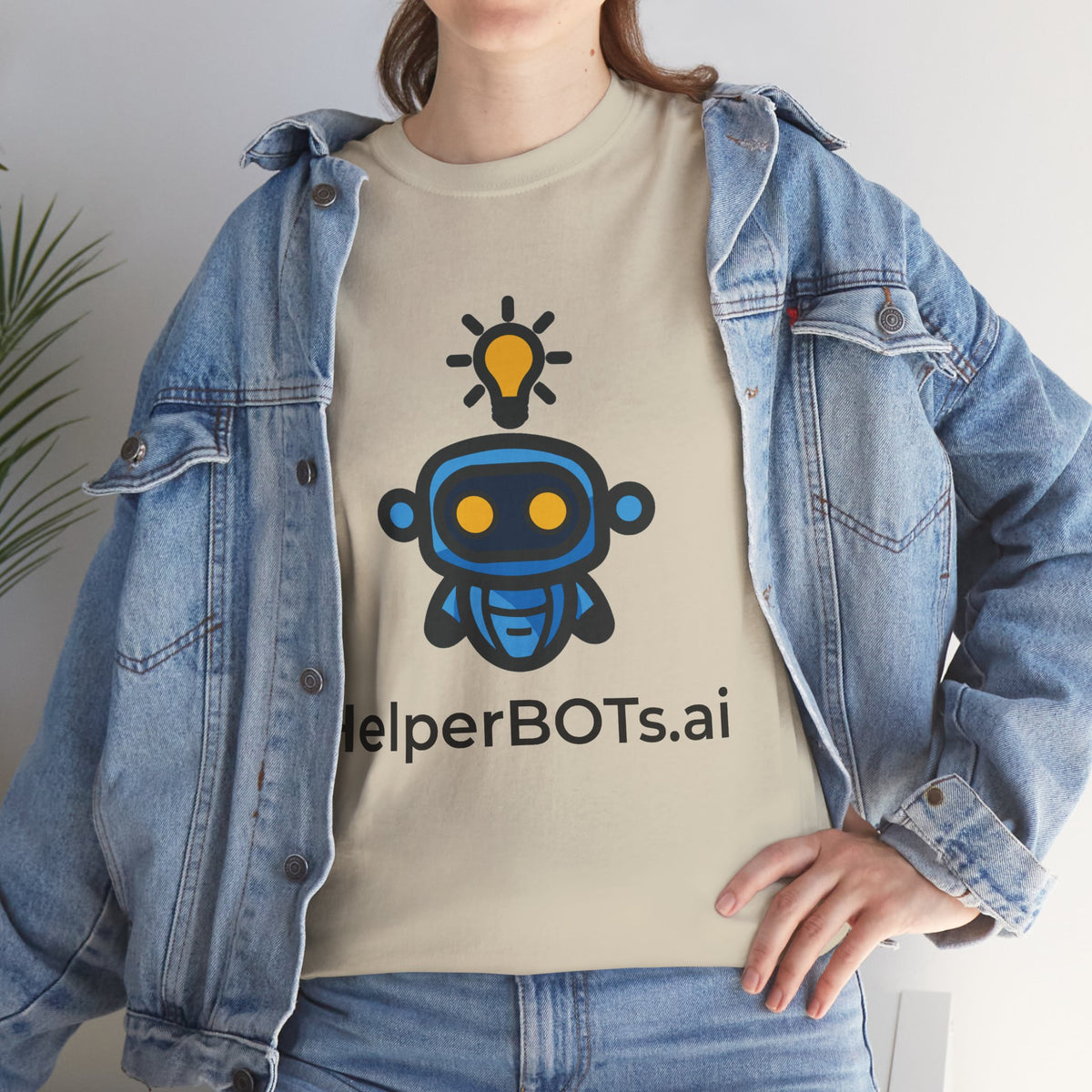 Unisex Personal Development BOT Heavy Cotton Tee (Light Edition with Black Print)