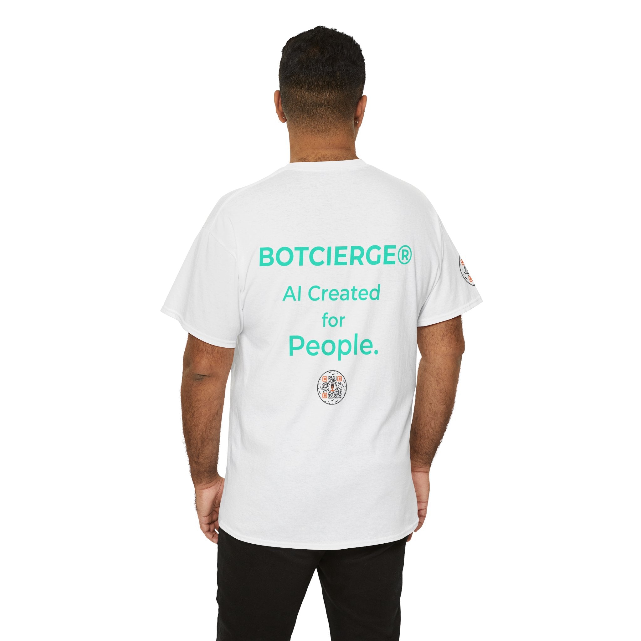 Unisex RememBOT™ Heavy Cotton Tee (Light Edition with White Lettering)