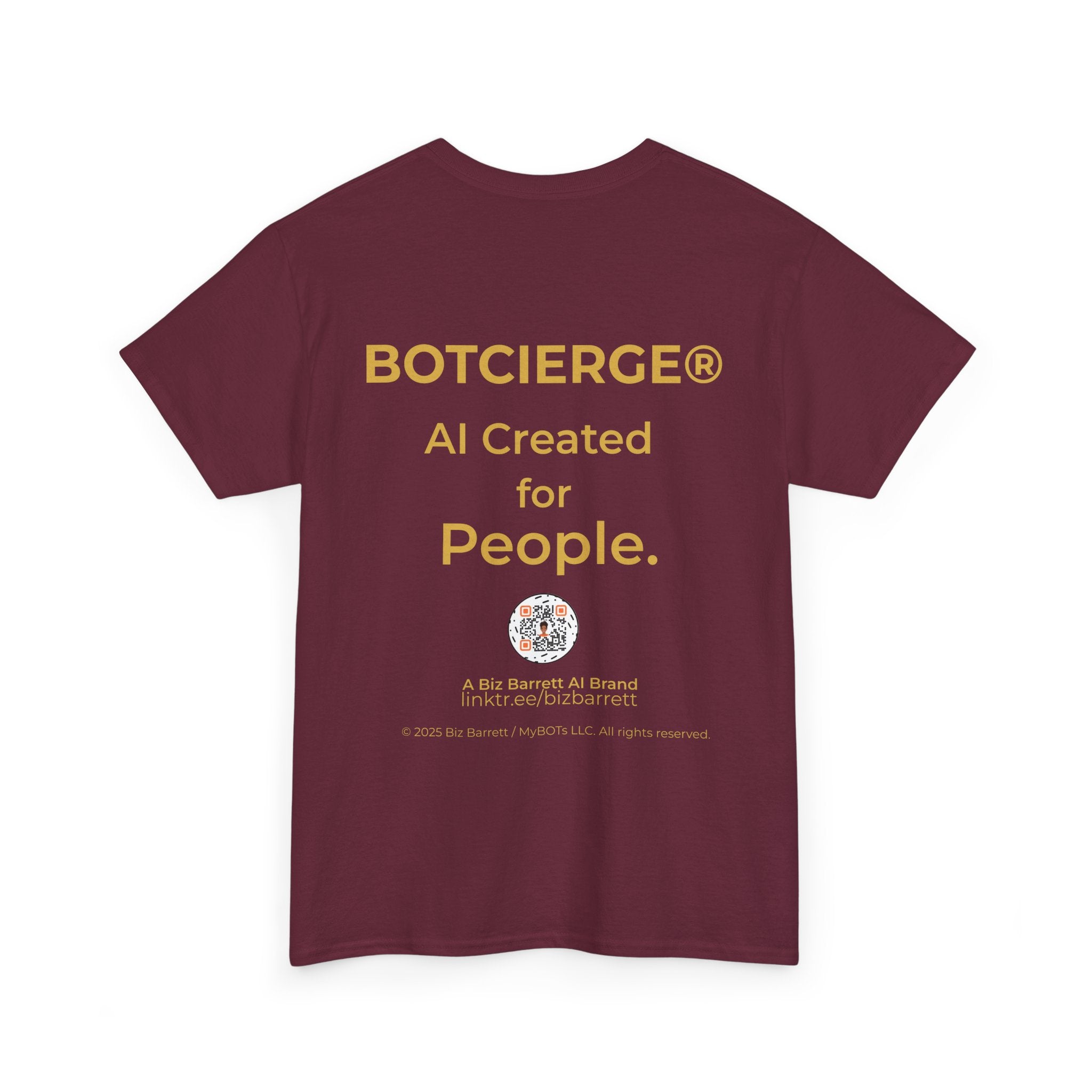 Unisex Personal Development BOT Heavy Cotton Tee (Dark Edition)
