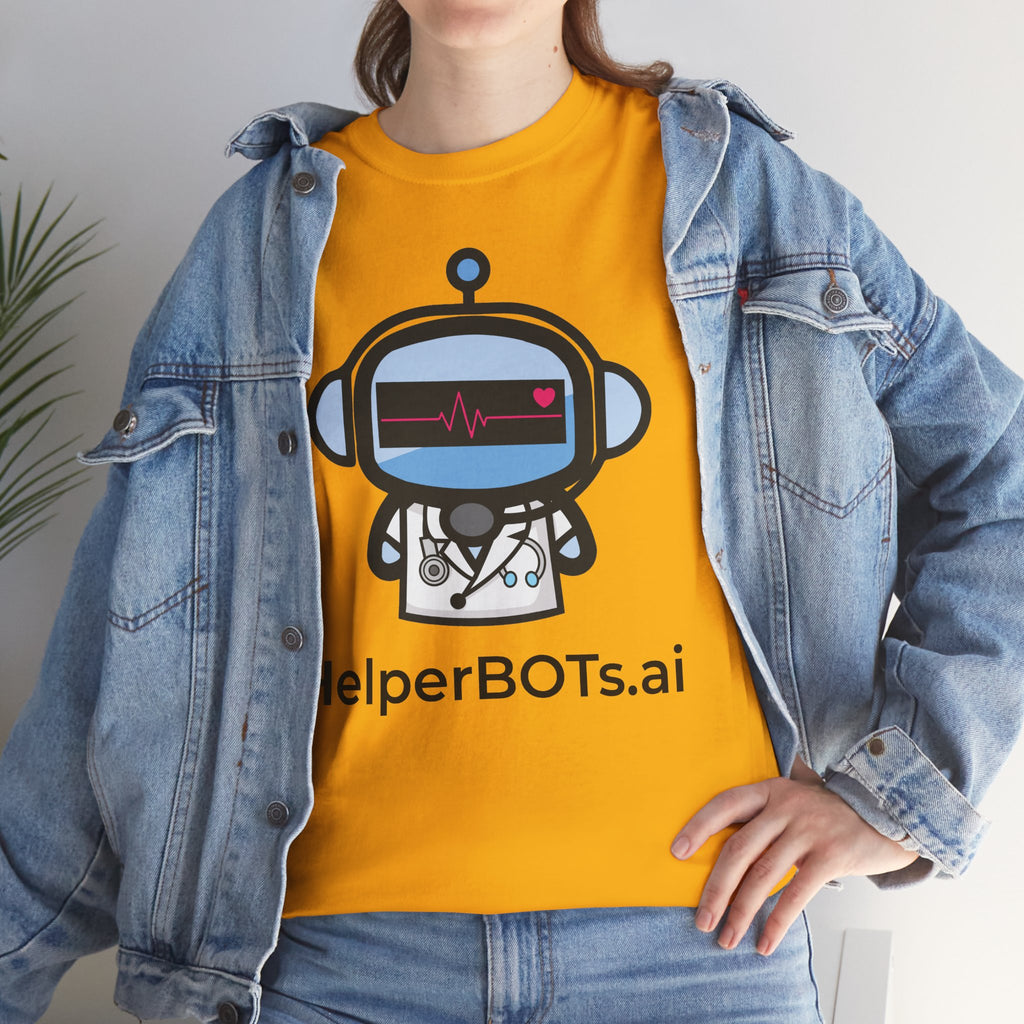 Unisex Medical BOT Heavy Cotton Tee (Light Edition with Black Print)