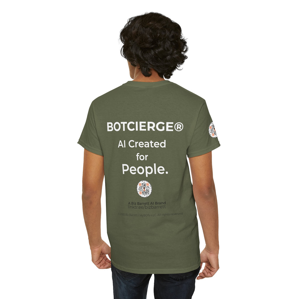 Unisex Logo Heavy Cotton Tee (Dark Edition)