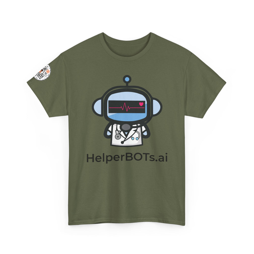 Unisex Medical BOT Heavy Cotton Tee (Light Edition with Black Print)