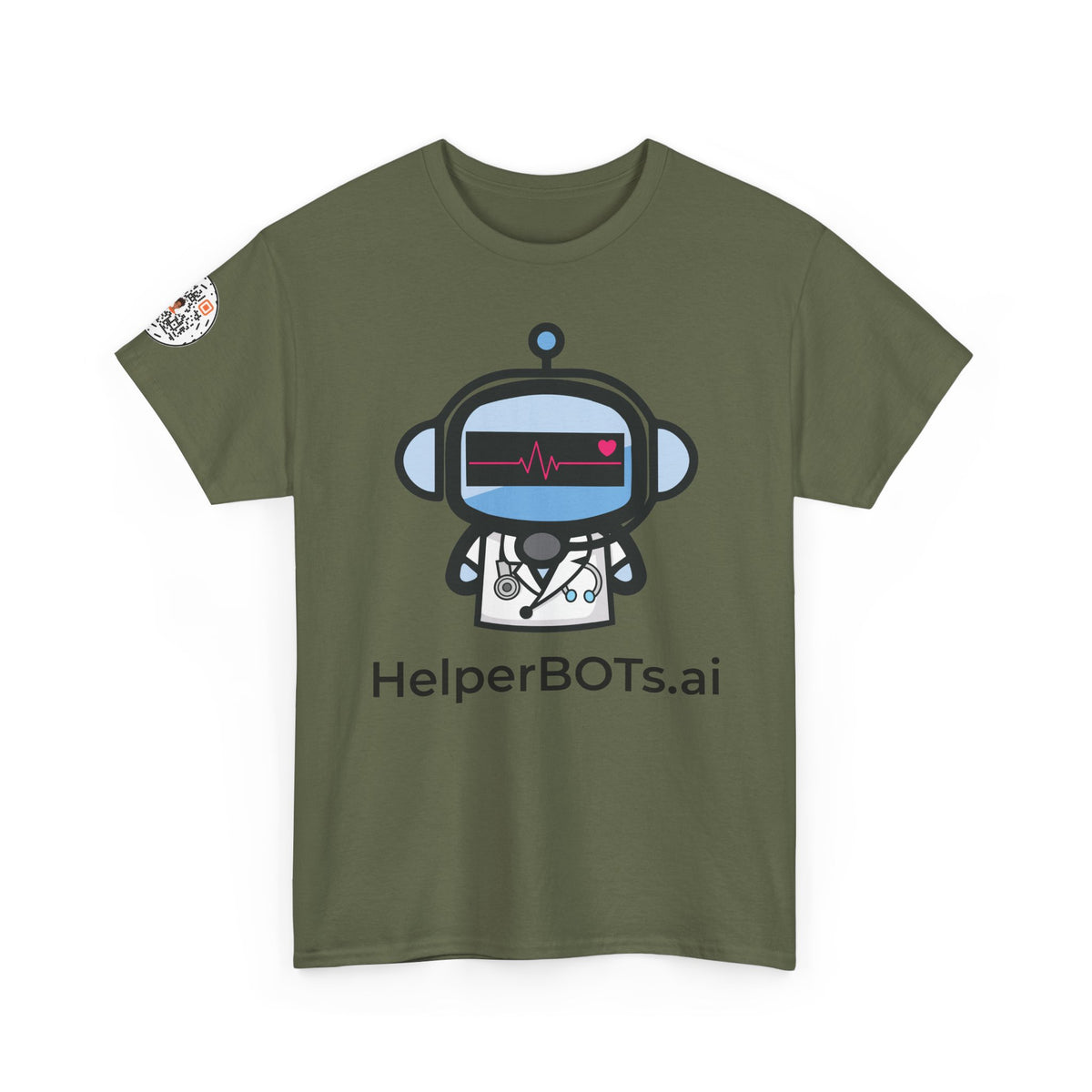 Unisex Medical BOT Heavy Cotton Tee (Light Edition with Black Print)