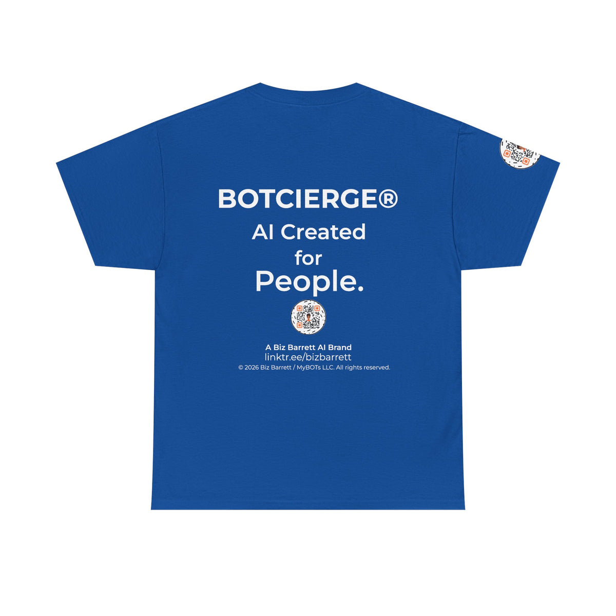 Unisex Medical BOT Heavy Cotton Tee (Dark Edition with White Print)