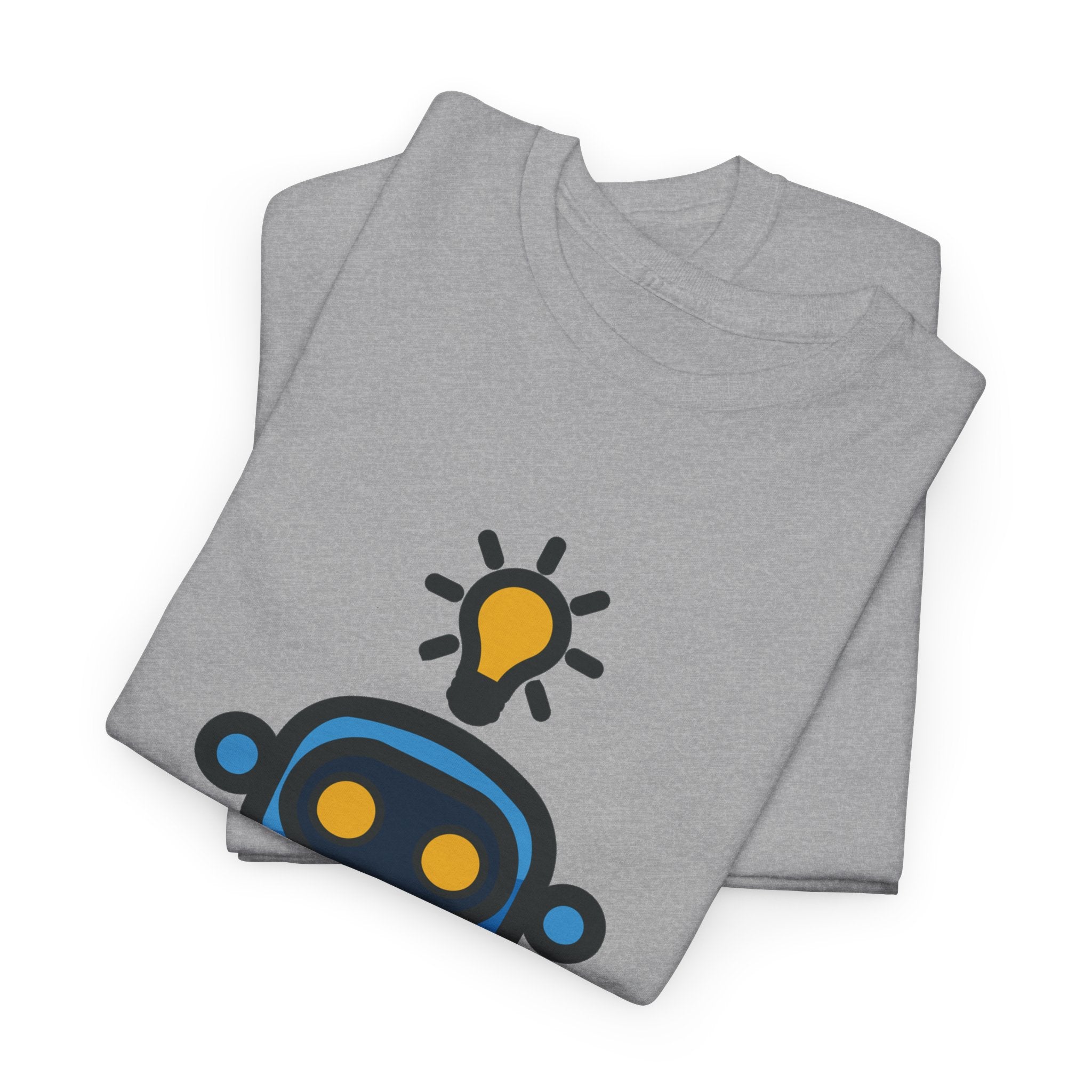 Unisex Personal Development BOT Heavy Cotton Tee (Dark Edition with Gold Print)