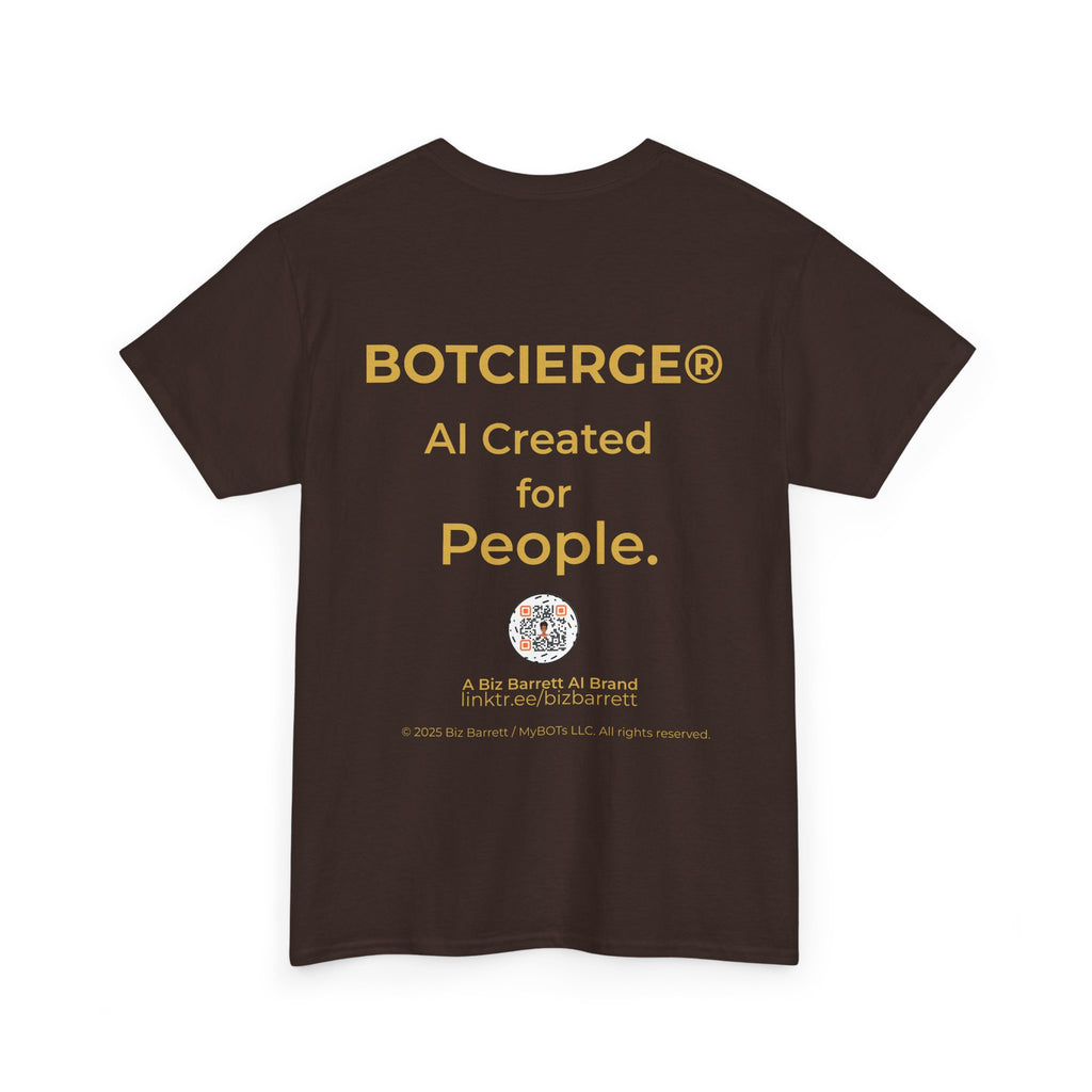 Unisex Personal Development BOT Heavy Cotton Tee (Dark Edition)