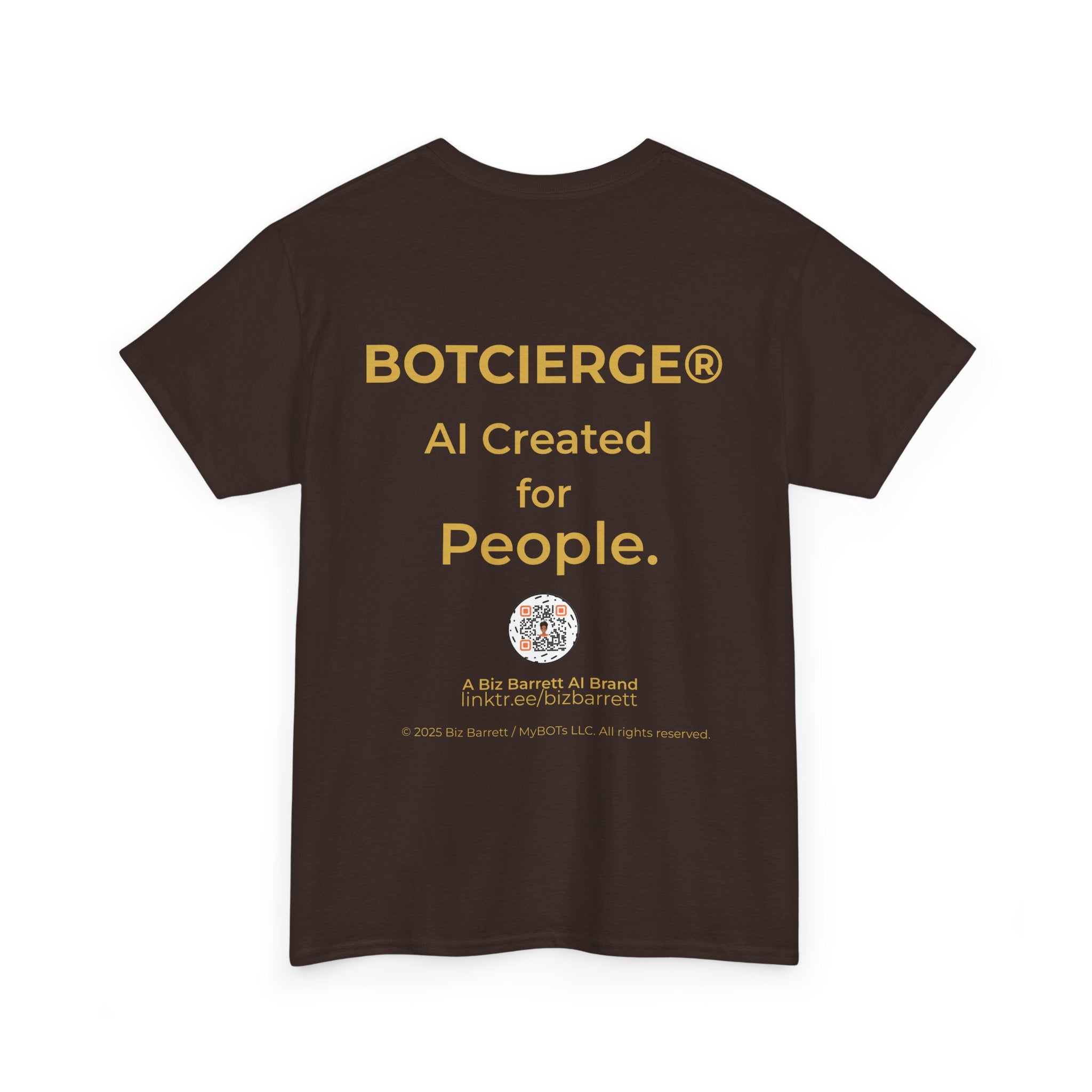 Unisex Personal Development BOT Heavy Cotton Tee (Dark Edition)