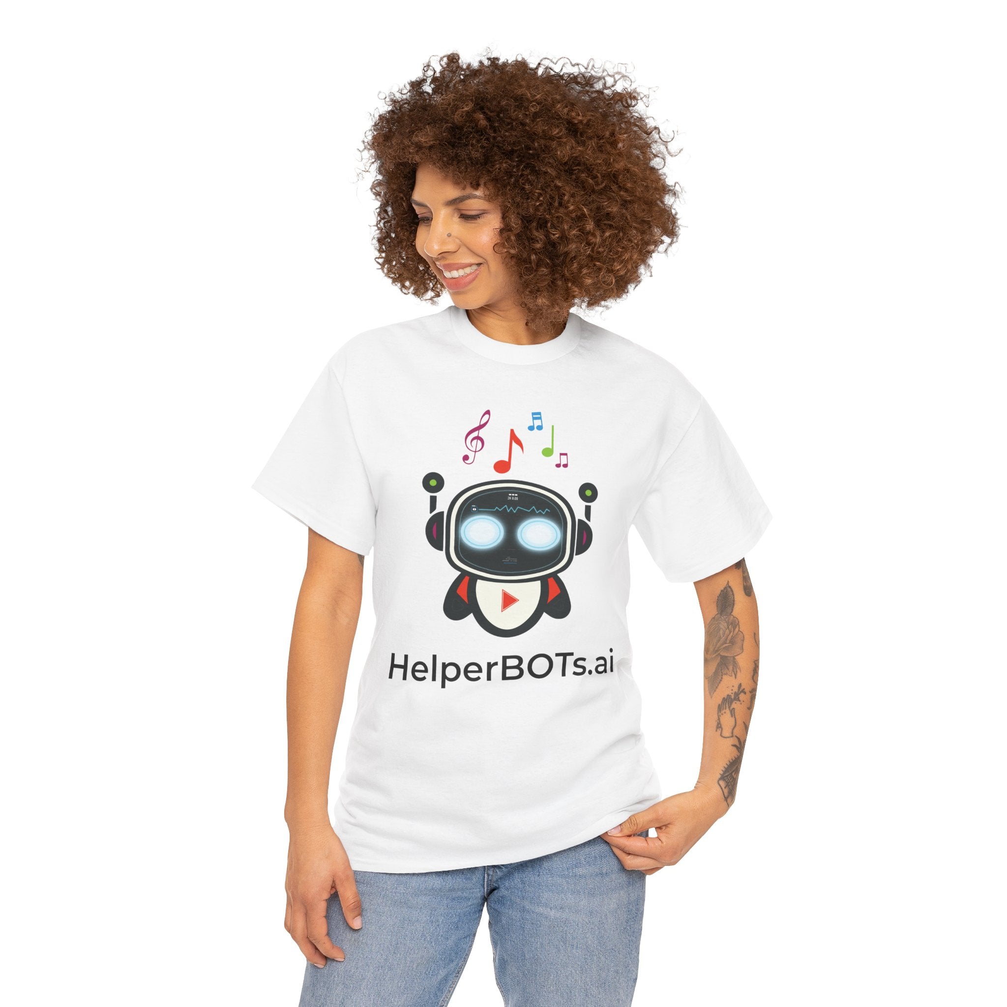 Unisex Music BOT Heavy Cotton Tee (Light Edition)