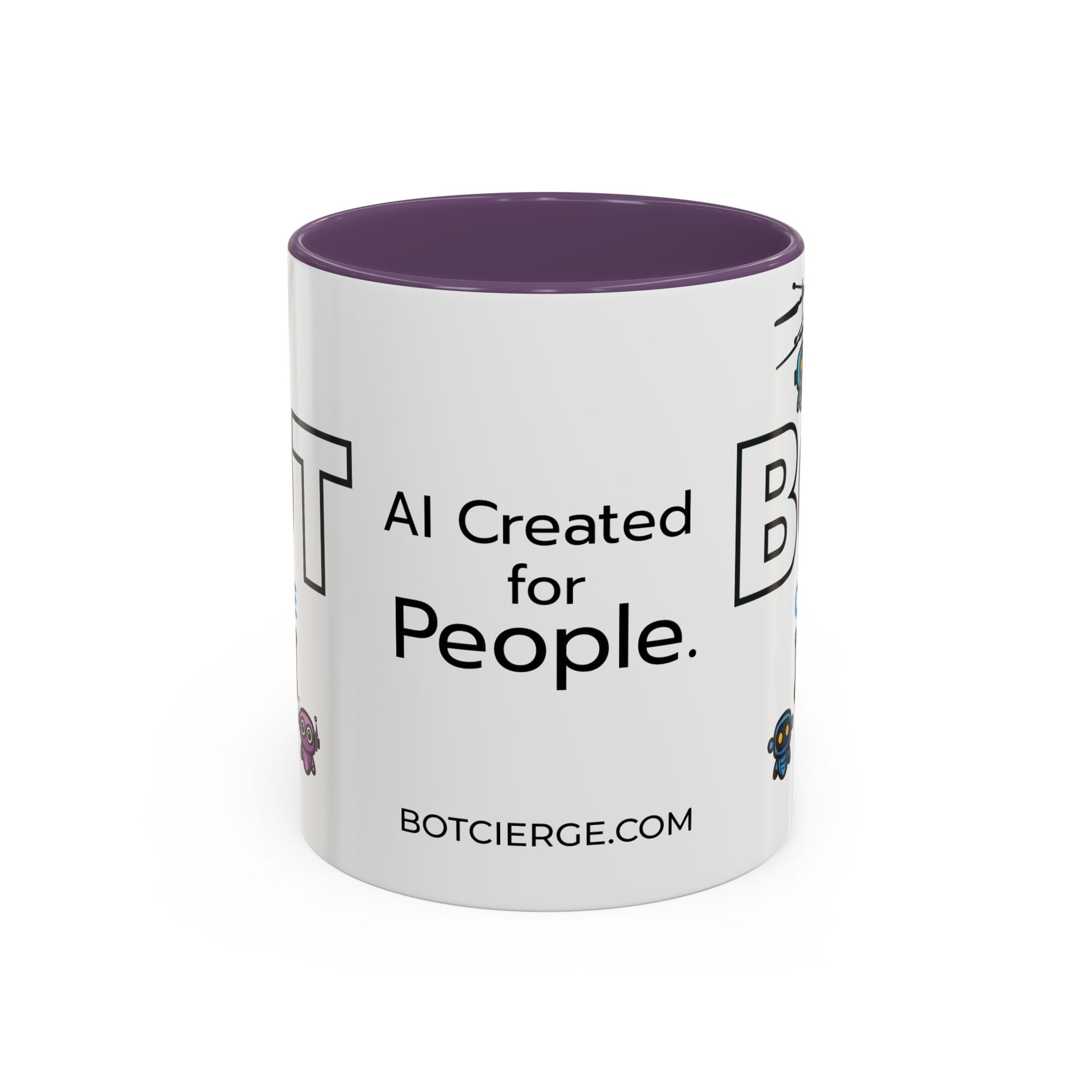 Logo Accent Coffee Mug (11, 15oz) (Light Edition with Black Print)