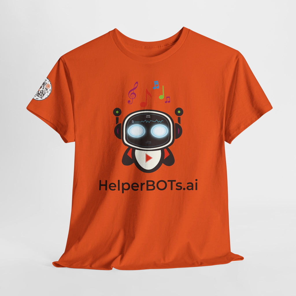 Unisex Music BOT Heavy Cotton Tee (Light Edition with Black Print)