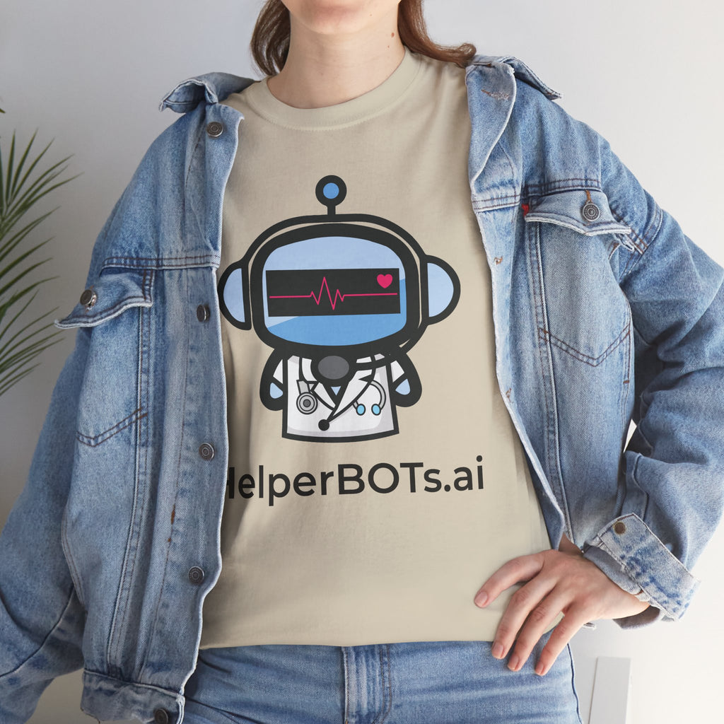 Unisex Medical BOT Heavy Cotton Tee (Light Edition with Black Print)