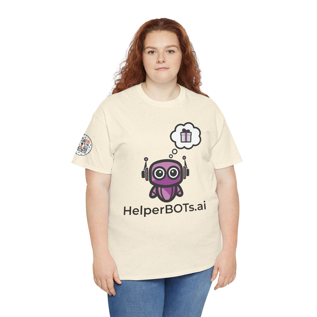 Unisex Love and Relationships BOT Heavy Cotton Tee (Light Edition with Black Print)