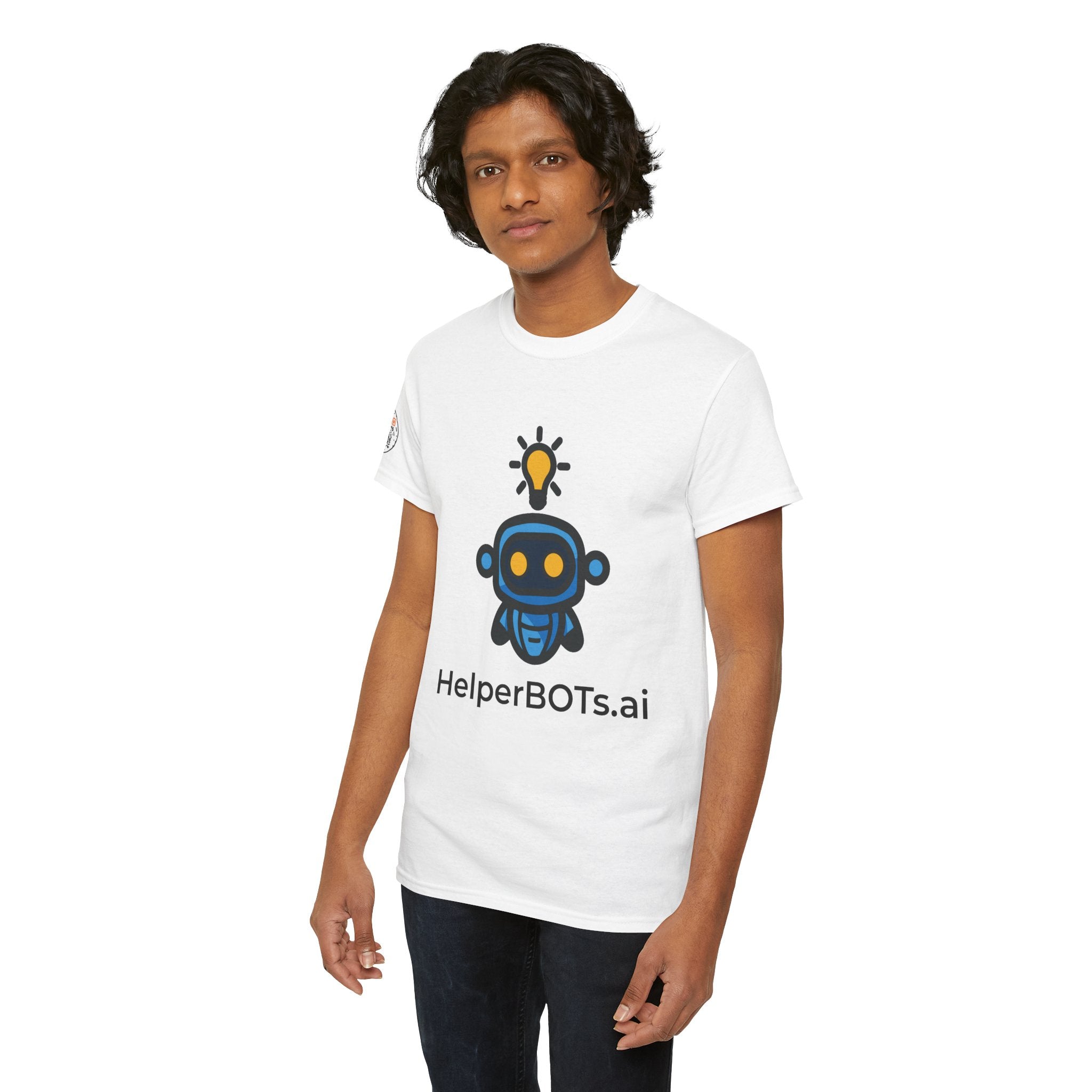 Unisex Personal Development BOT Heavy Cotton Tee (Light Edition with Black Print)