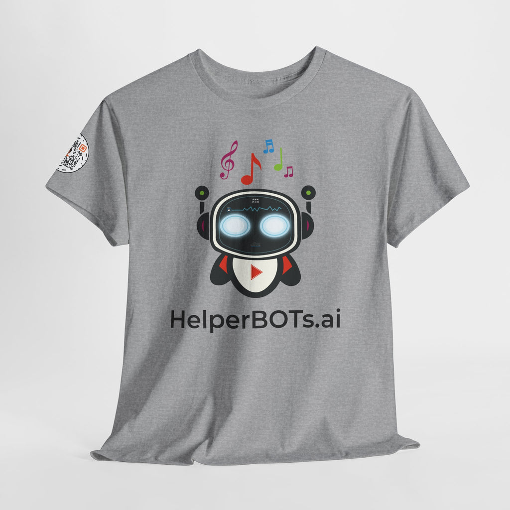 Unisex Music BOT Heavy Cotton Tee (Light Edition with Black Print)