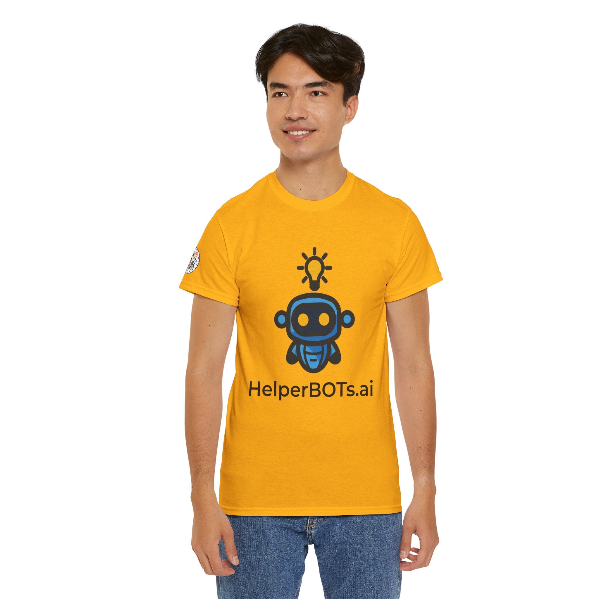 Unisex Personal Development BOT Heavy Cotton Tee (Light Edition with Black Print)